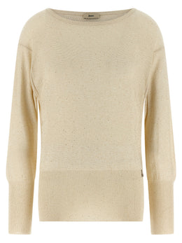 Herno Beige Viskose Cardigan