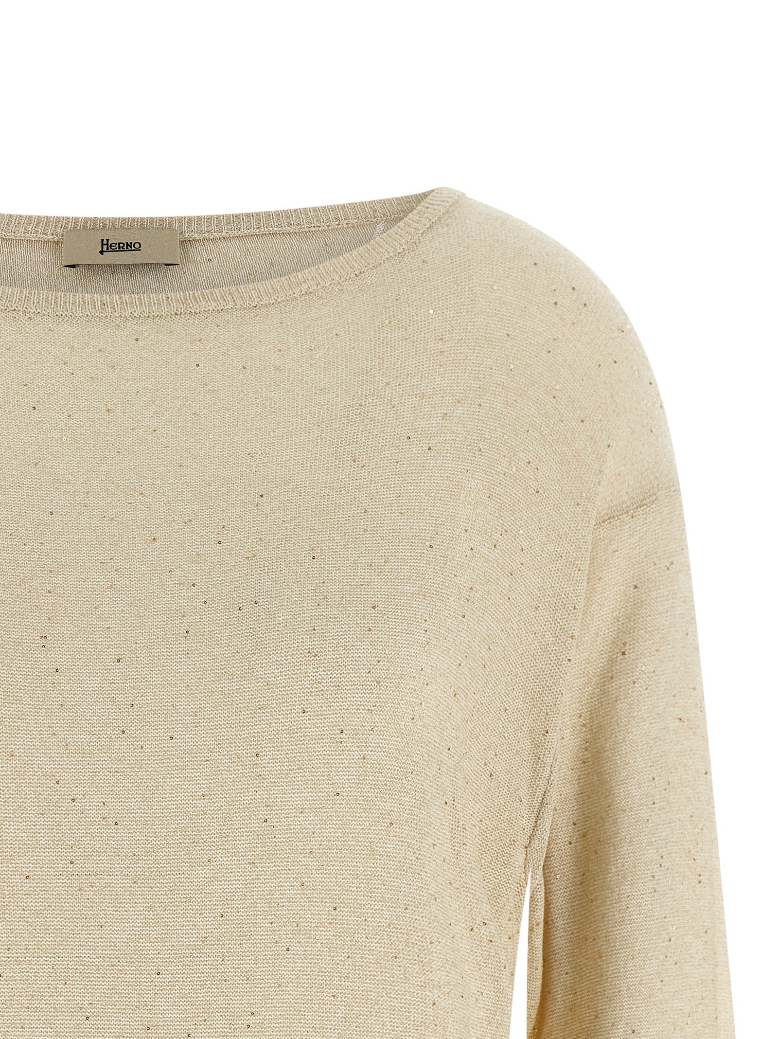 Herno Beige Viskose Cardigan