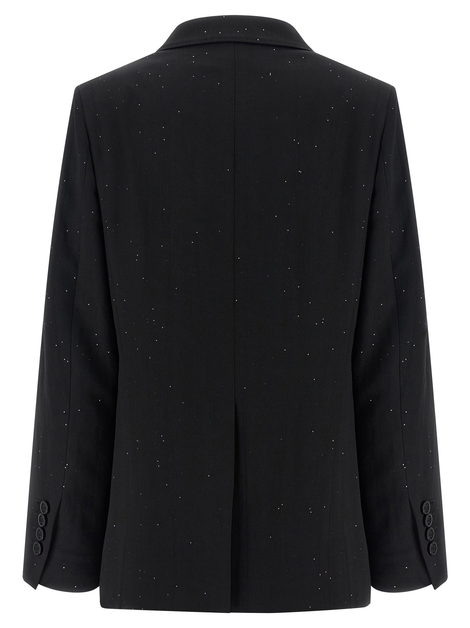 Herno Schwarzer Blazer aus Viskose