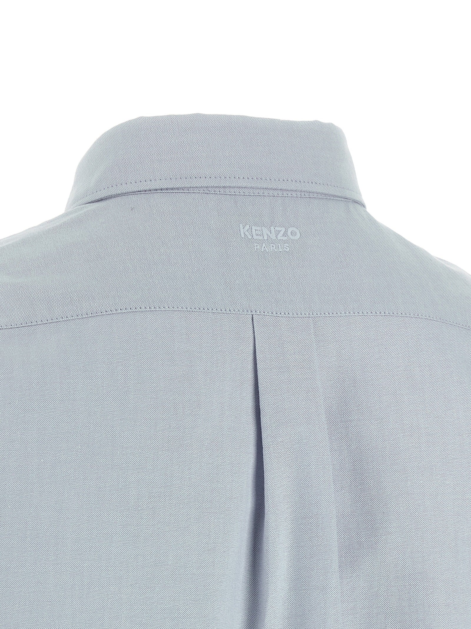 Kenzo Blaue Baumwollbluse