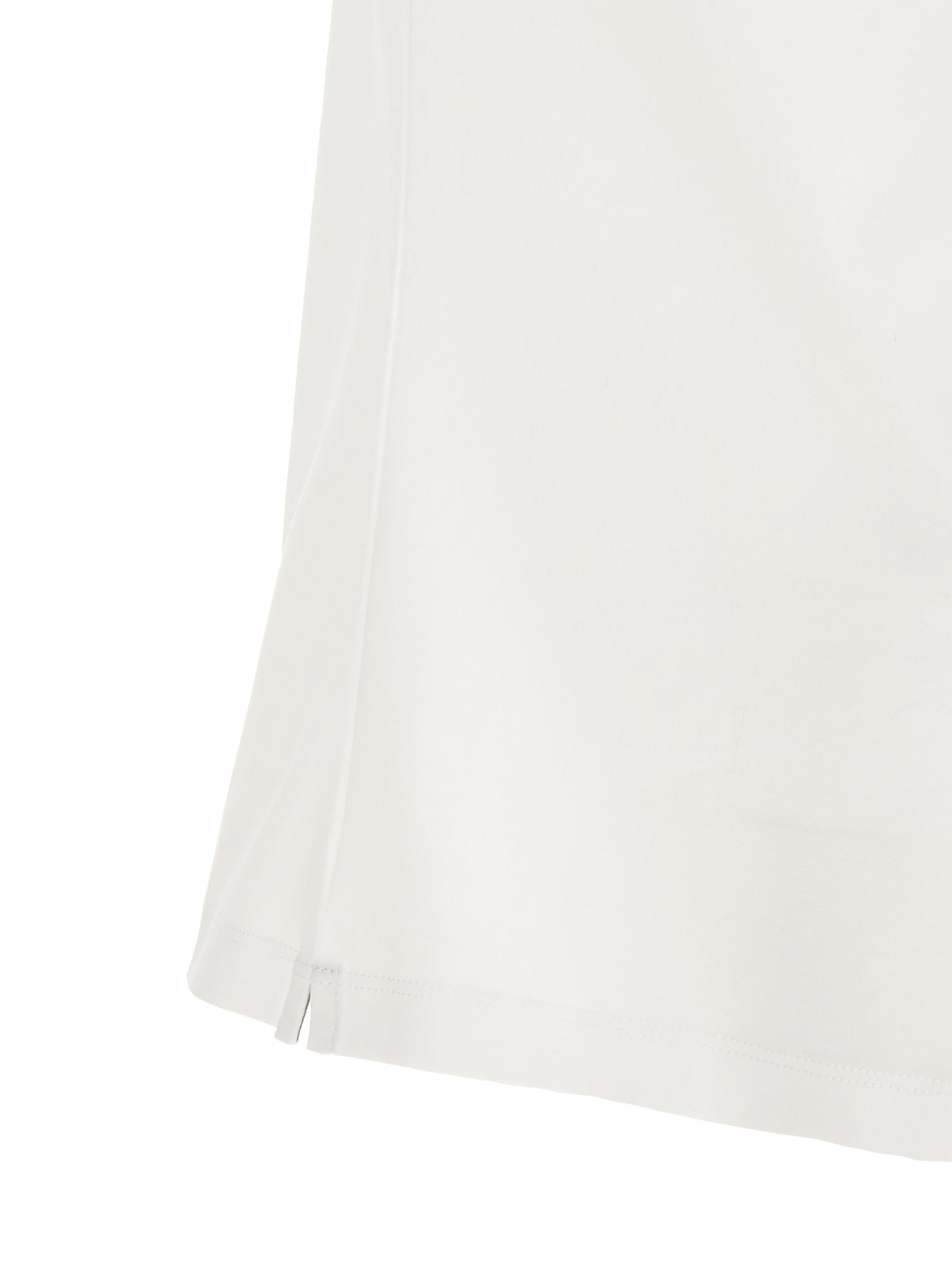 Brunello Cucinelli Weißes Poloshirt aus Baumwolle