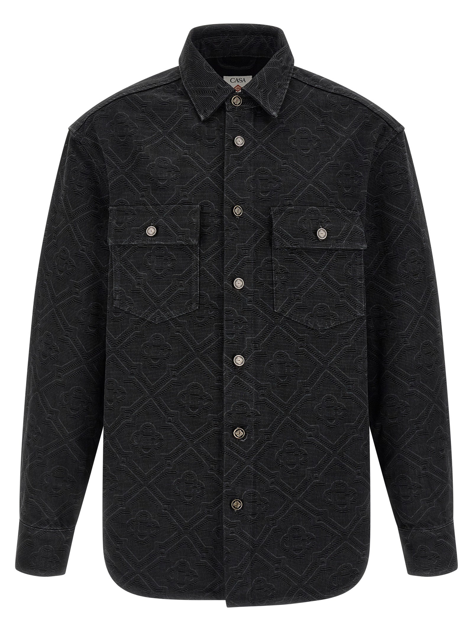 Casablanca Schwarze Baumwollbluse