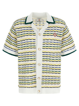 Casablanca Mehrfarbige Baumwollbluse