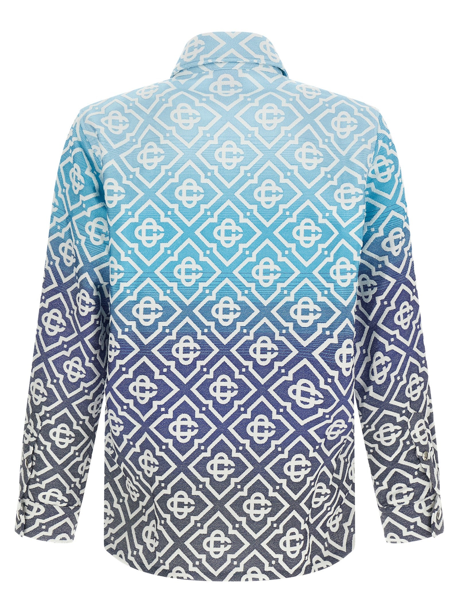 Casablanca Blaue Baumwoll-Shell-Jacke