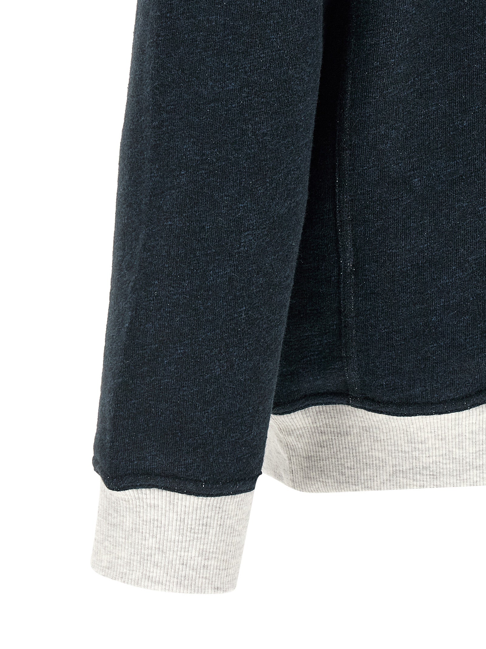 Brunello Cucinelli Blauer Baumwoll-Sweatshirt