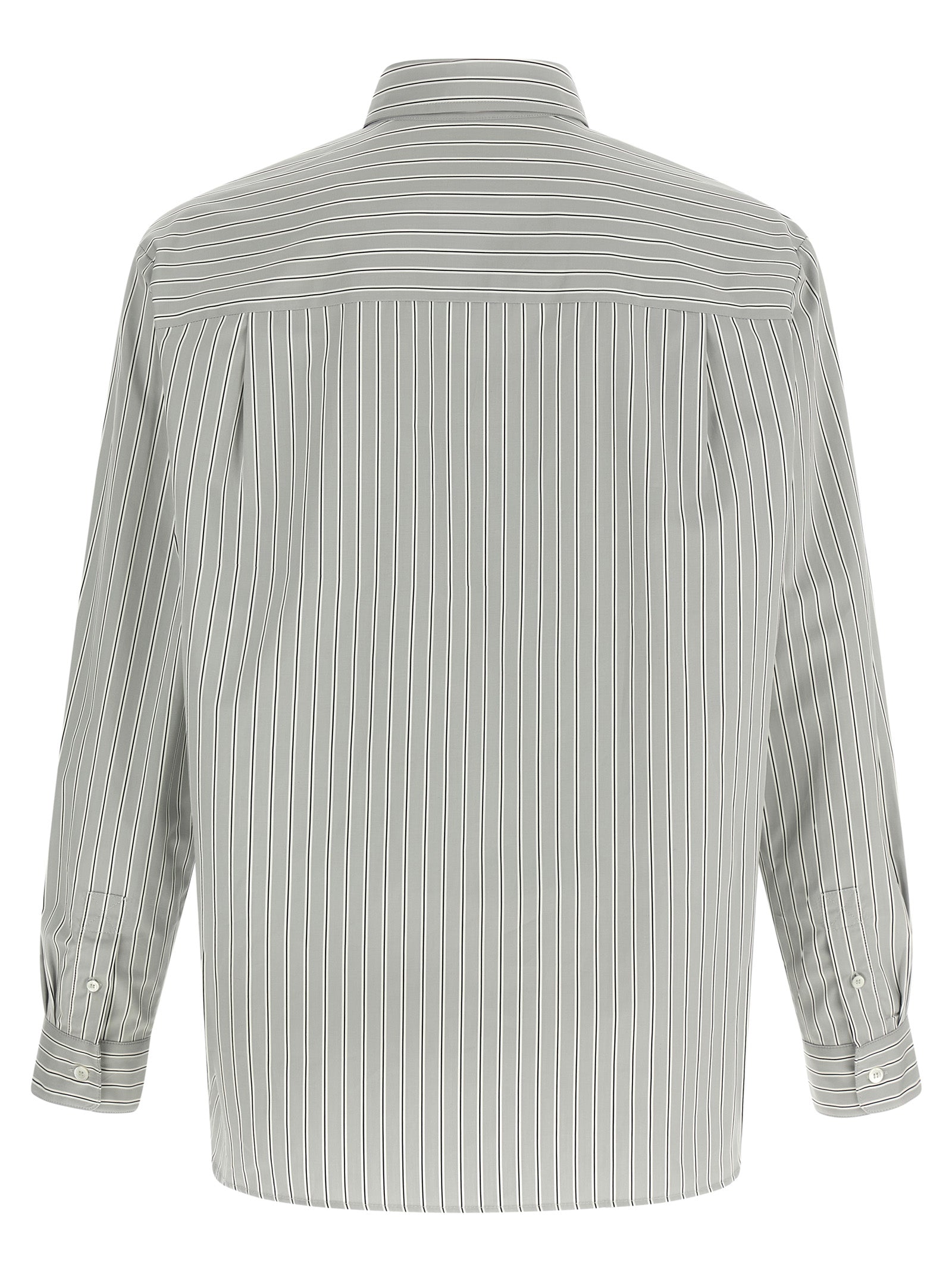 A.P.C. Graue Baumwollbluse