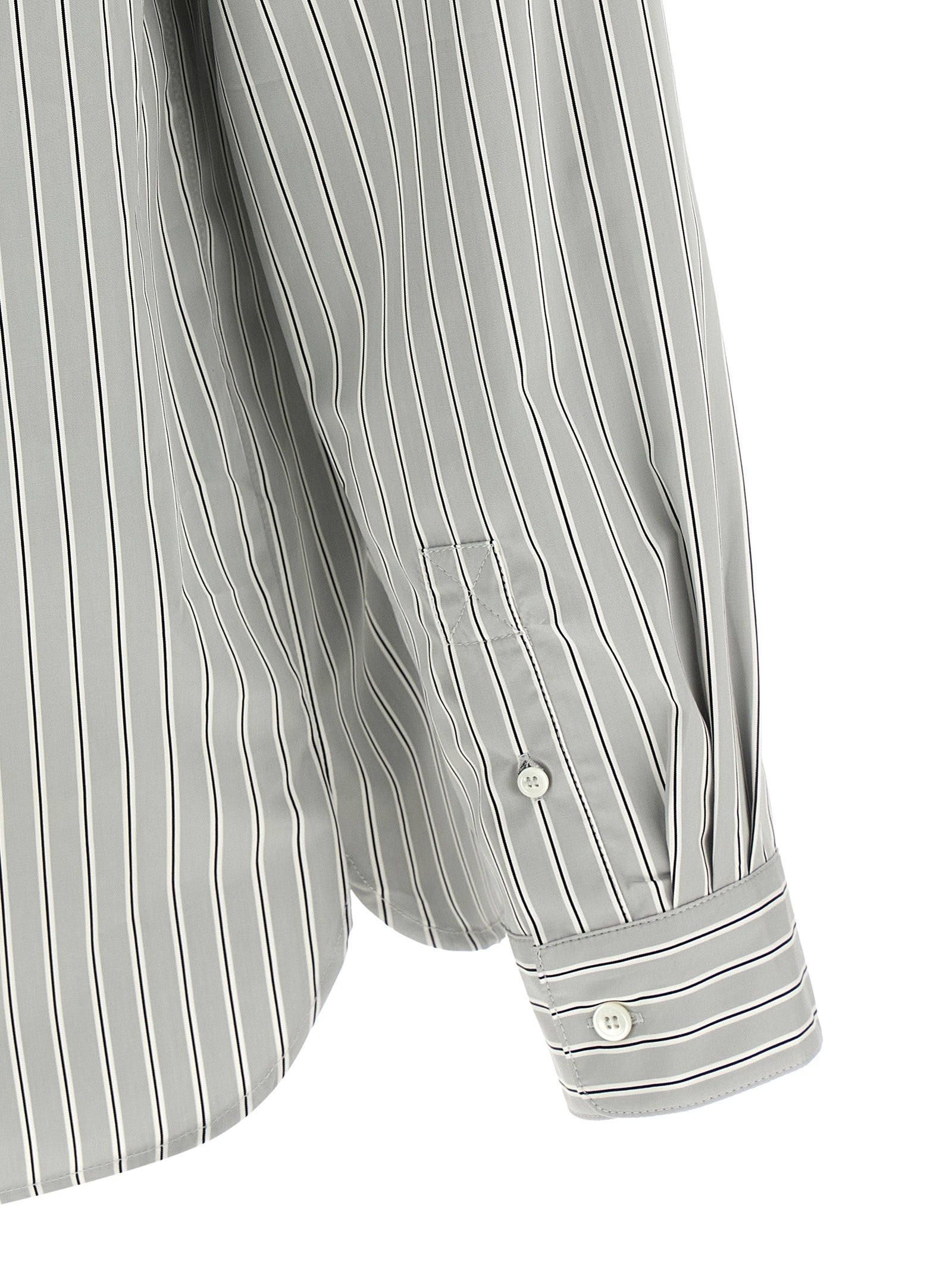 A.P.C. Graue Baumwollbluse