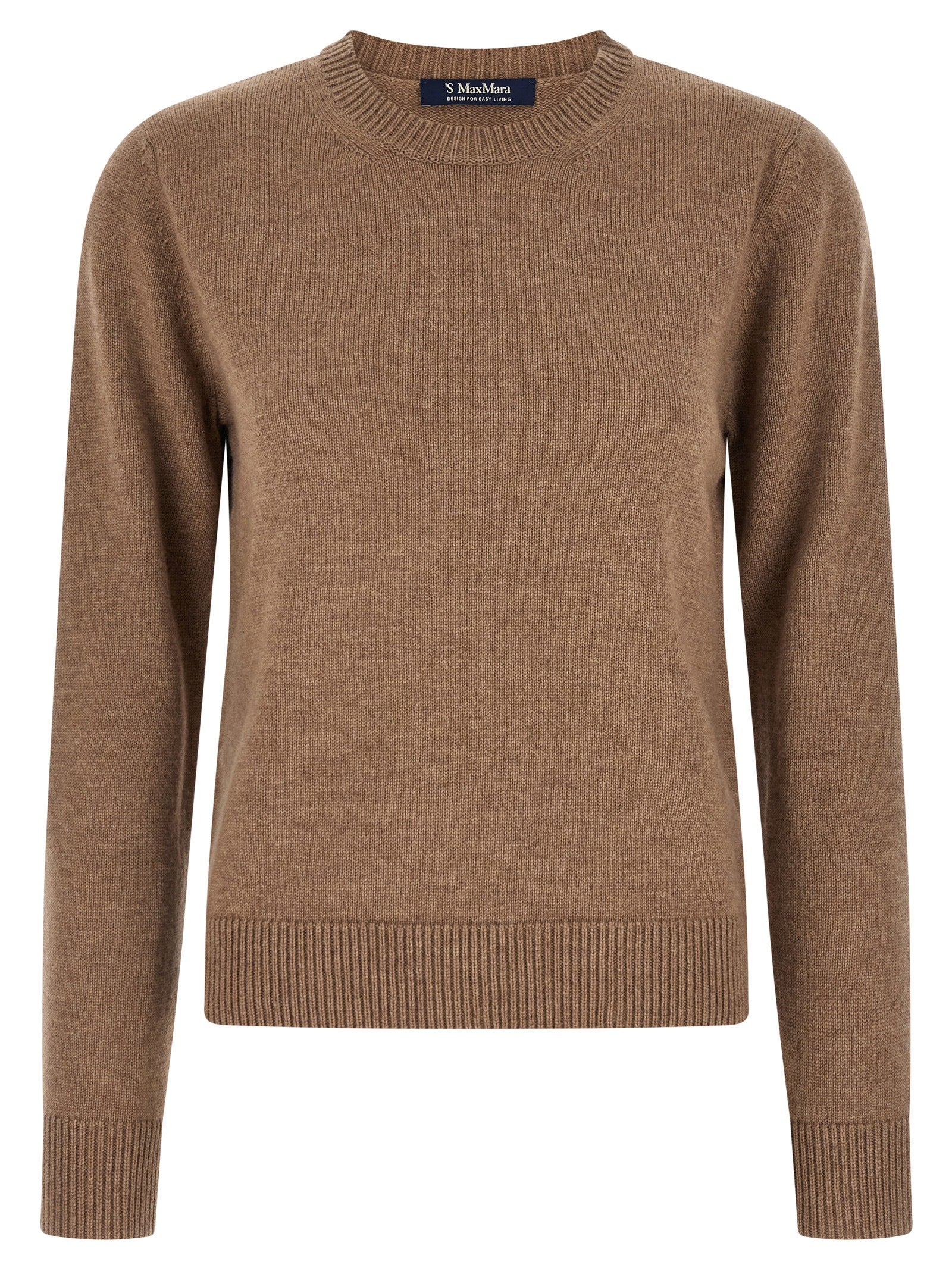 'S Max Mara Brauner Wollcardigan