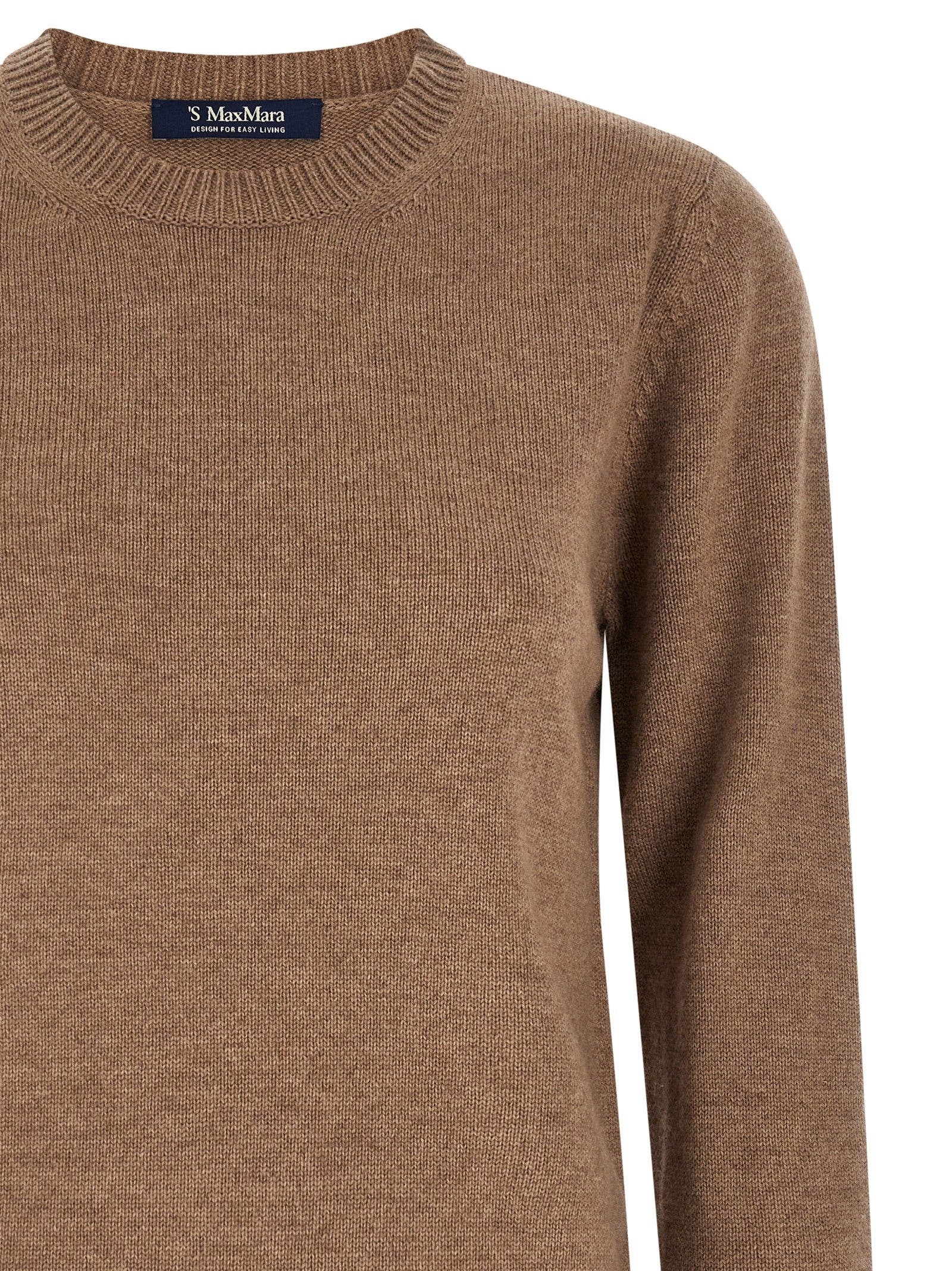 'S Max Mara Brauner Wollcardigan