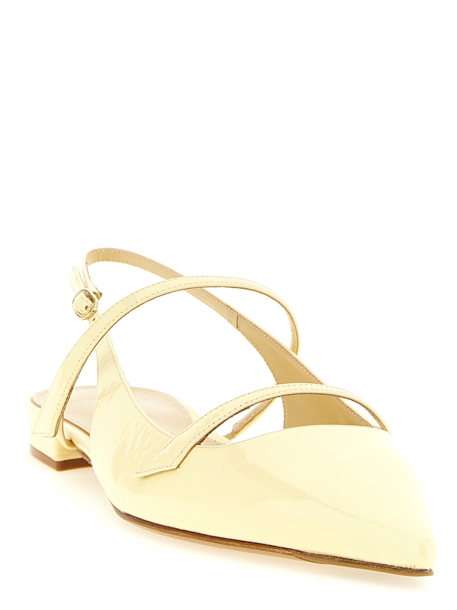 Alexandre Birman Zweifarbige Ballerinas aus Rindsleder