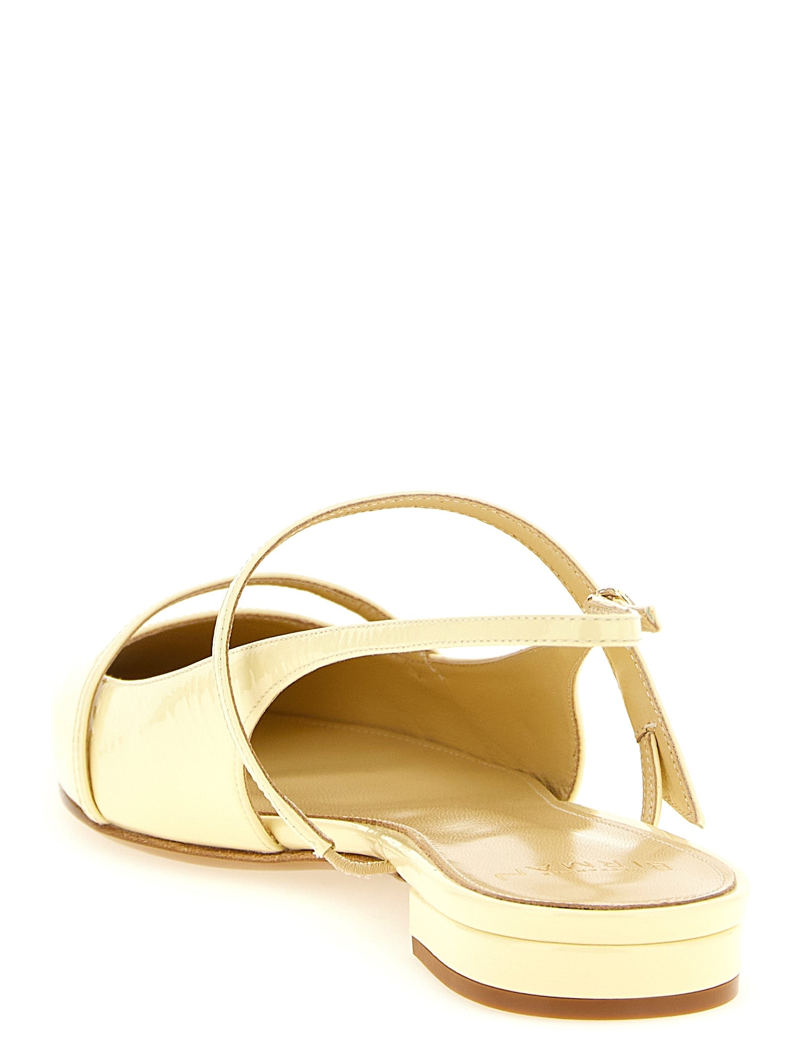 Alexandre Birman Zweifarbige Ballerinas aus Rindsleder