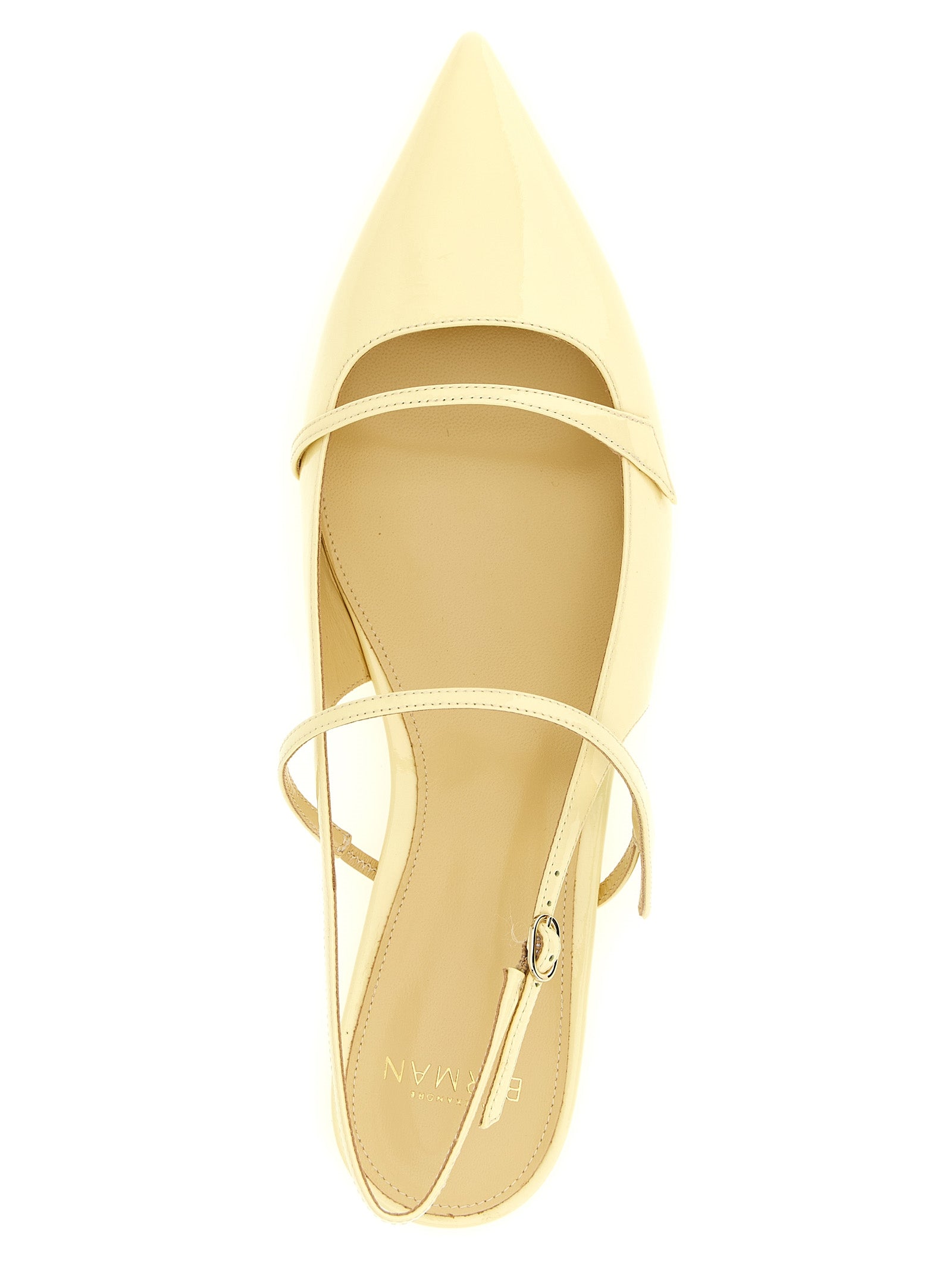 Alexandre Birman Zweifarbige Ballerinas aus Rindsleder