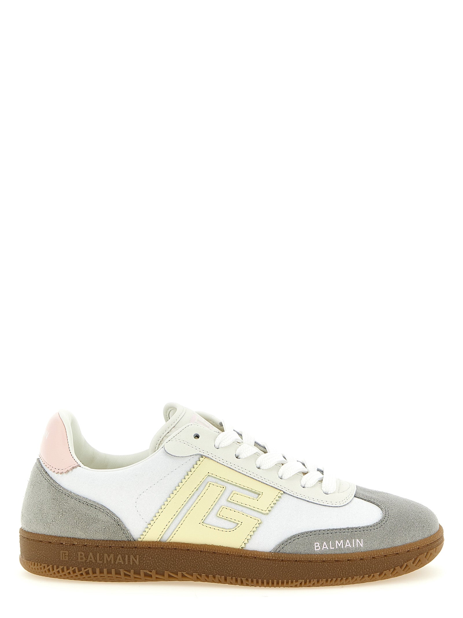 Balmain Bunte Sneaker aus Polyamid mit niedrigem Schaft