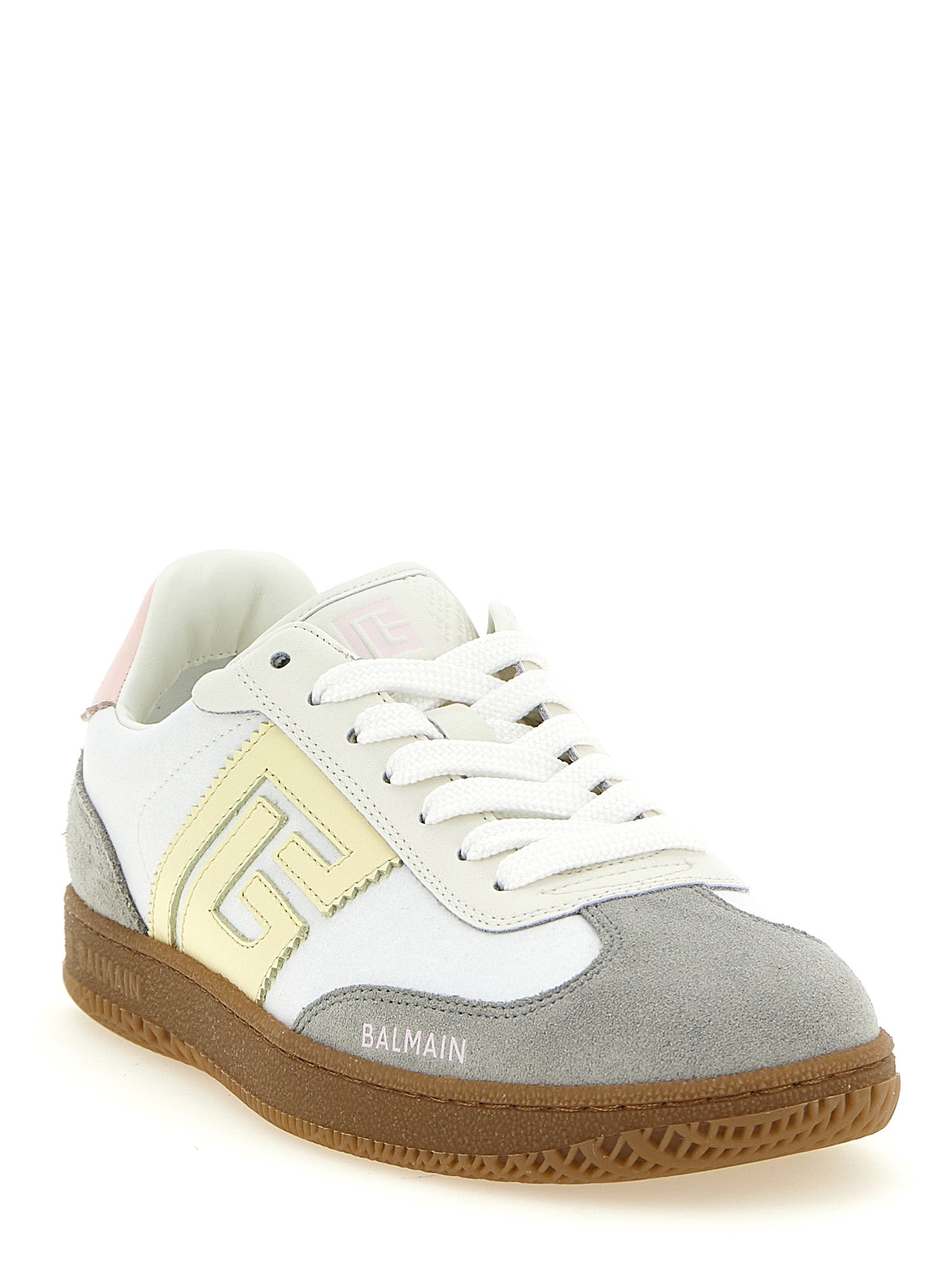 Balmain Bunte Sneaker aus Polyamid mit niedrigem Schaft