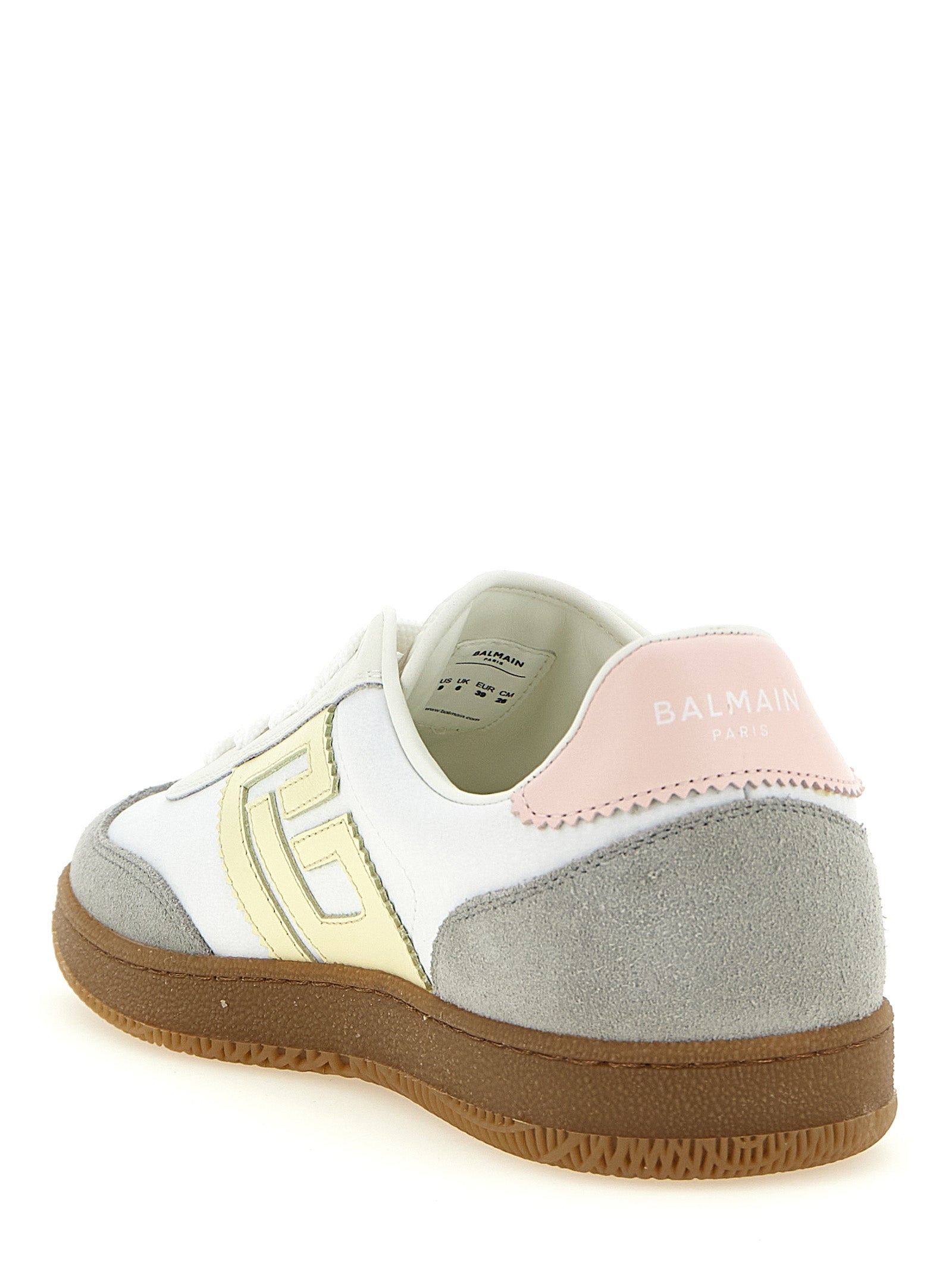 Balmain Bunte Sneaker aus Polyamid mit niedrigem Schaft