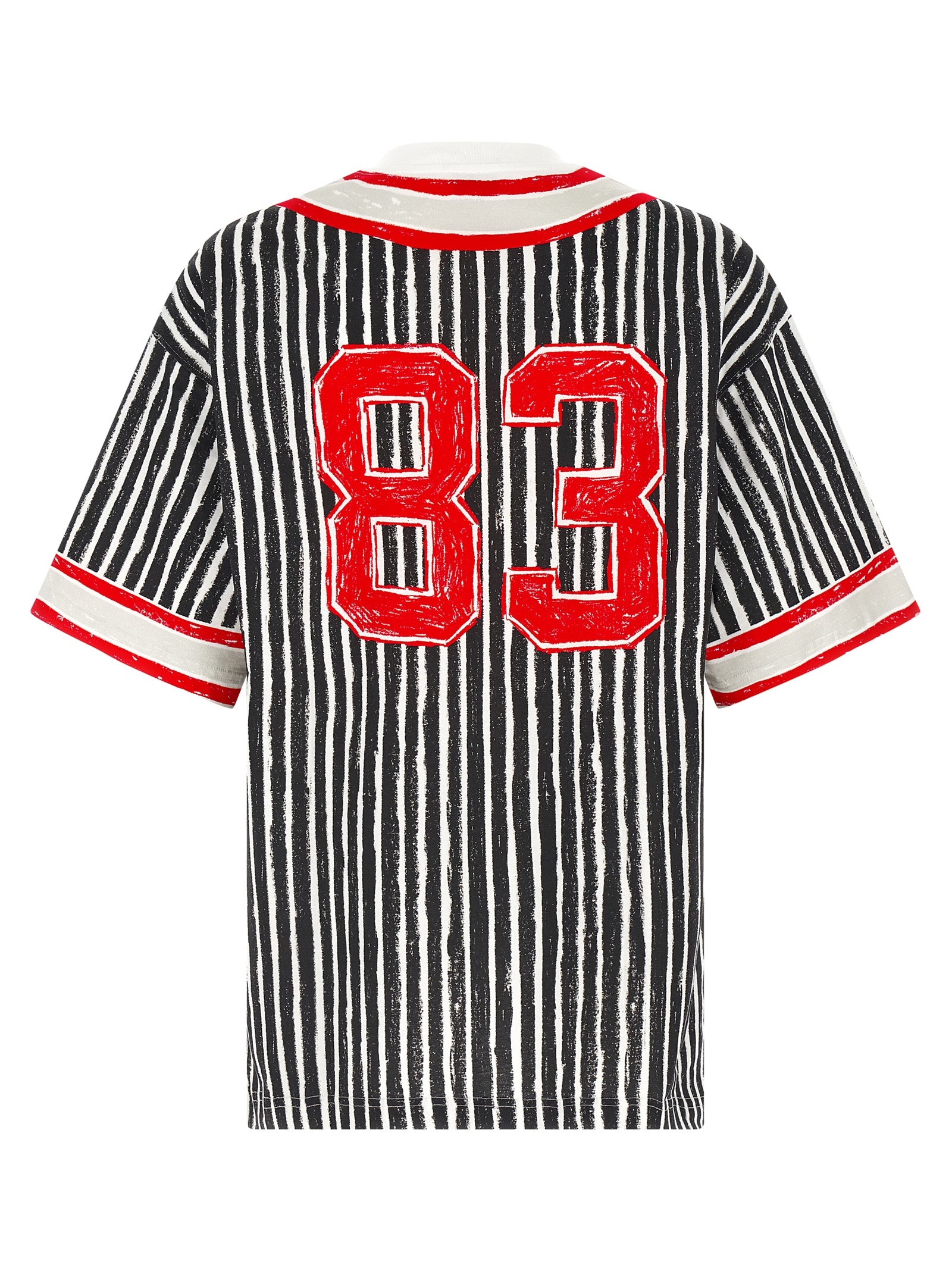 Moschino Mehrfarbiges Polohemd aus Baumwolle