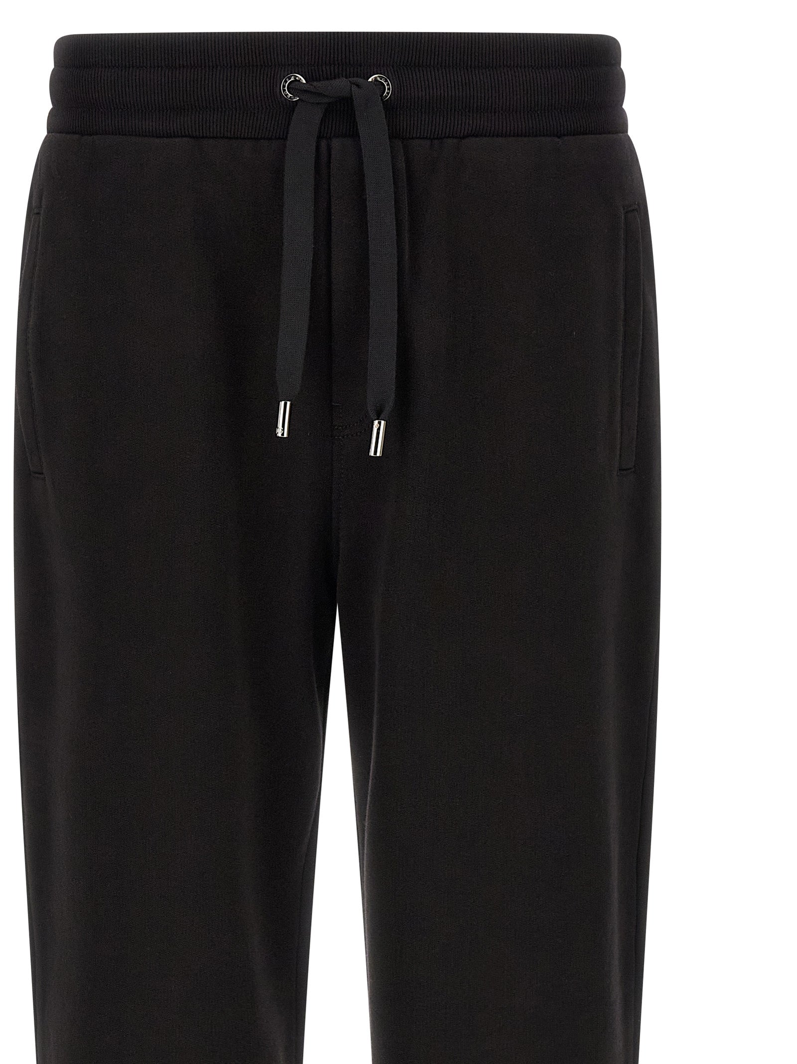 Dolce & Gabbana Schwarze Baumwoll-Jogginghose (Trainingshose)