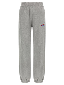 Off-White Graue Baumwoll-Jogginghose (Sporthose)