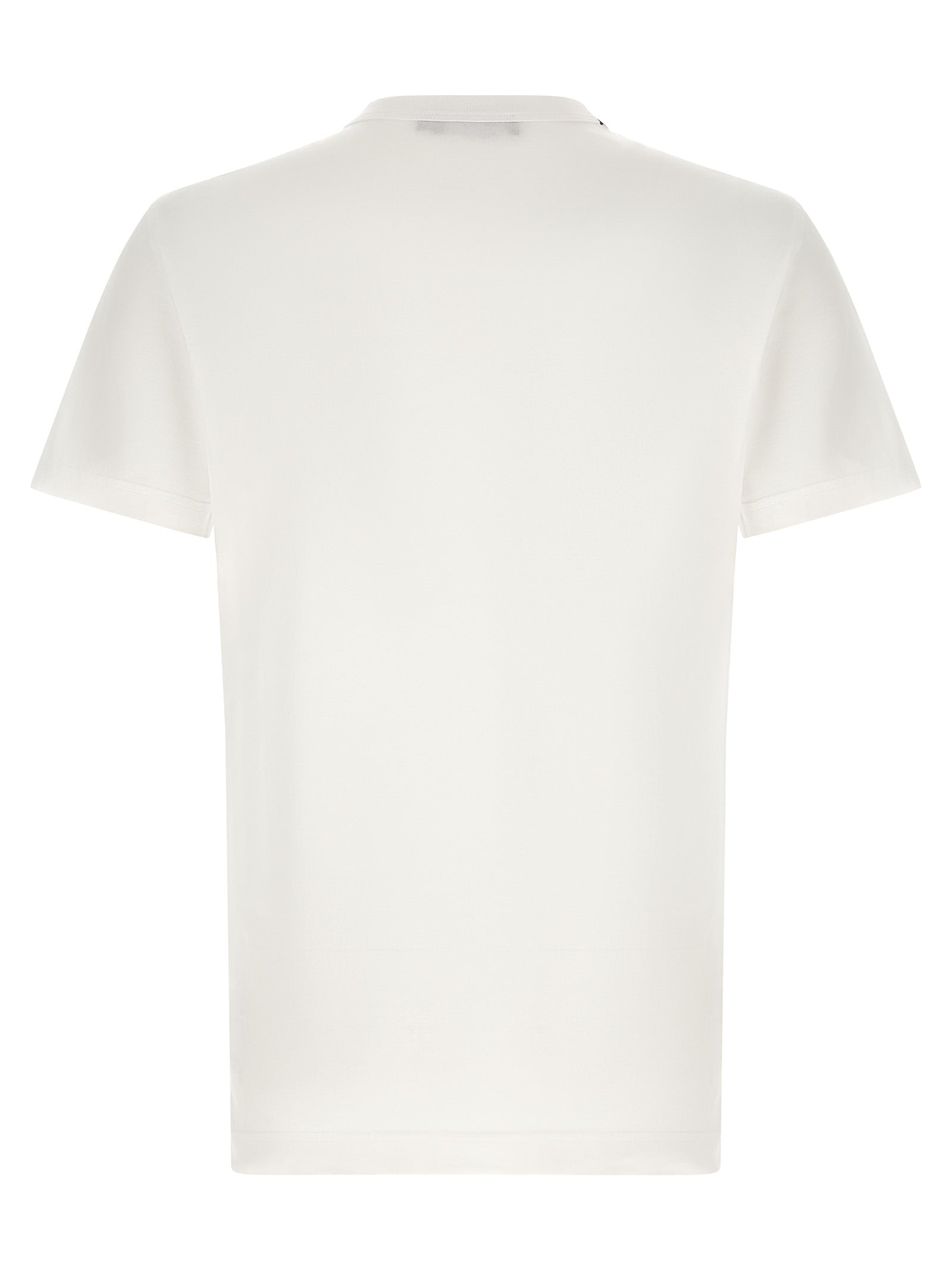 Dolce & Gabbana Weißes Baumwoll-T-Shirt
