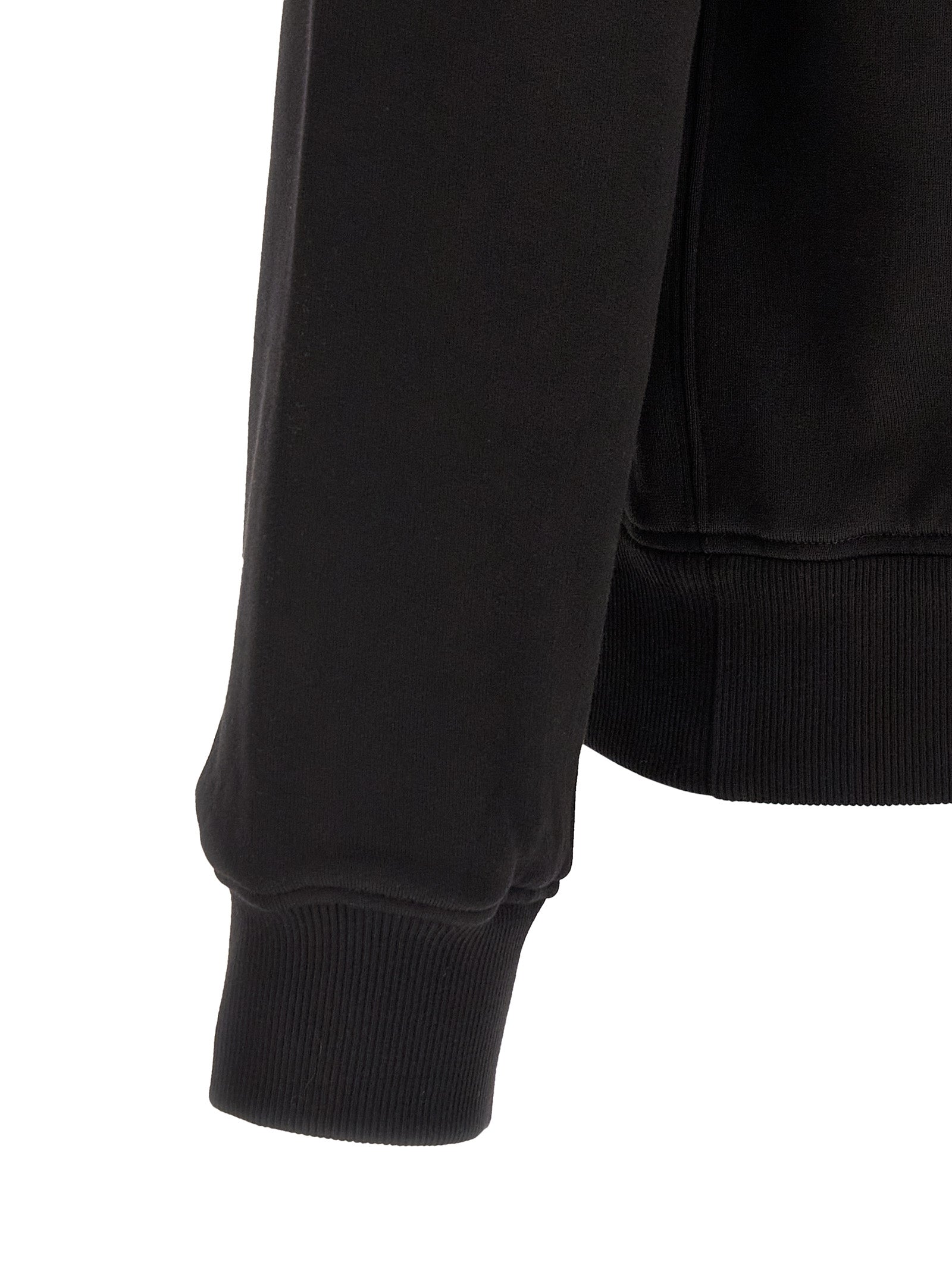 Dolce & Gabbana Schwarzer Baumwoll-Sweatshirt