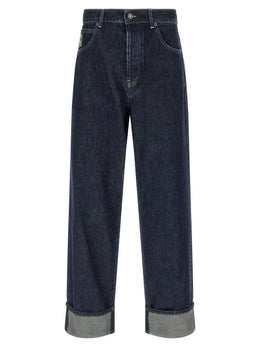 Marni Blaue Jeans aus Baumwolle im geraden Schnitt