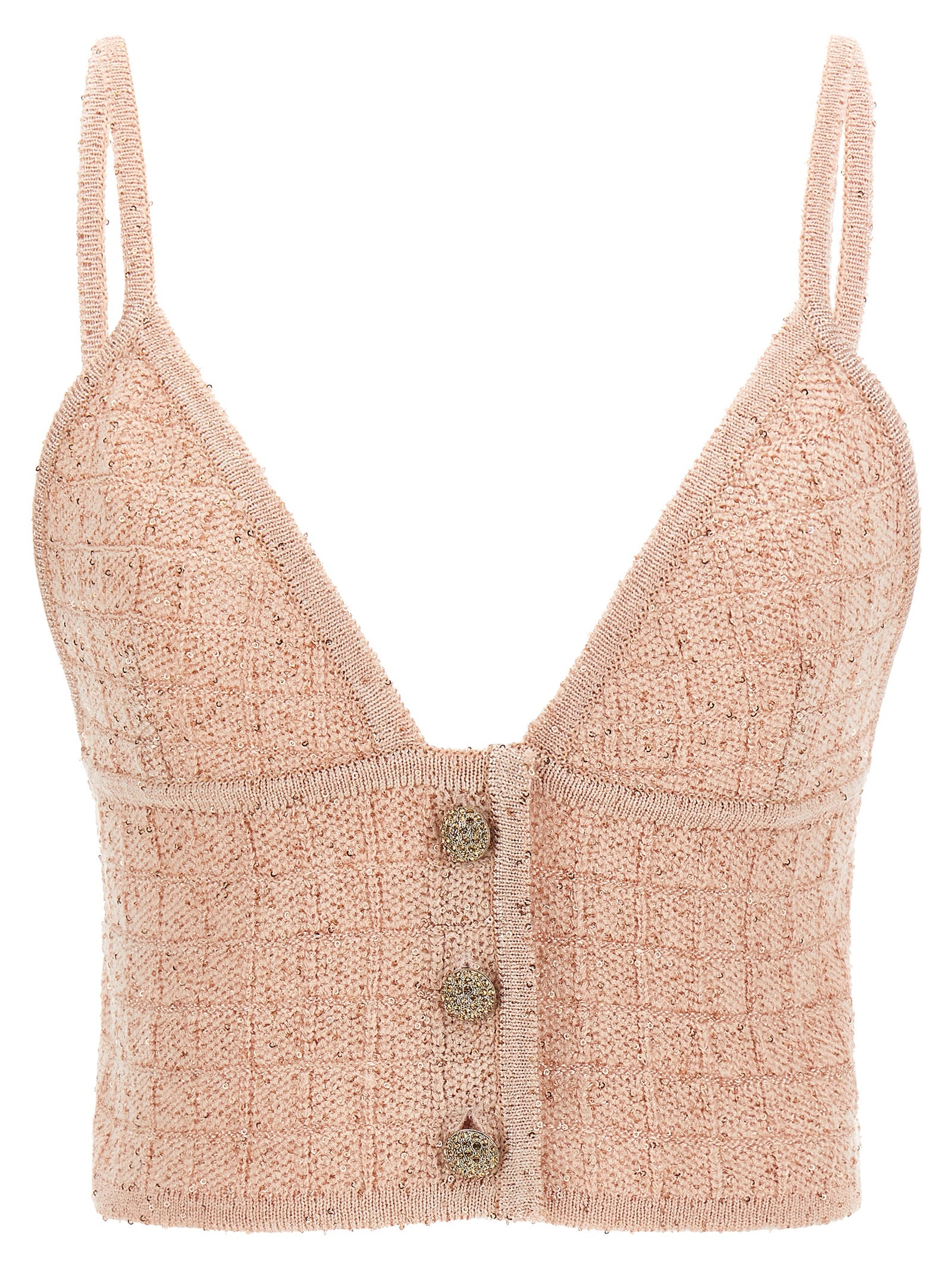 Alessandra Rich Mehrfarbige Tanktops aus Polyester