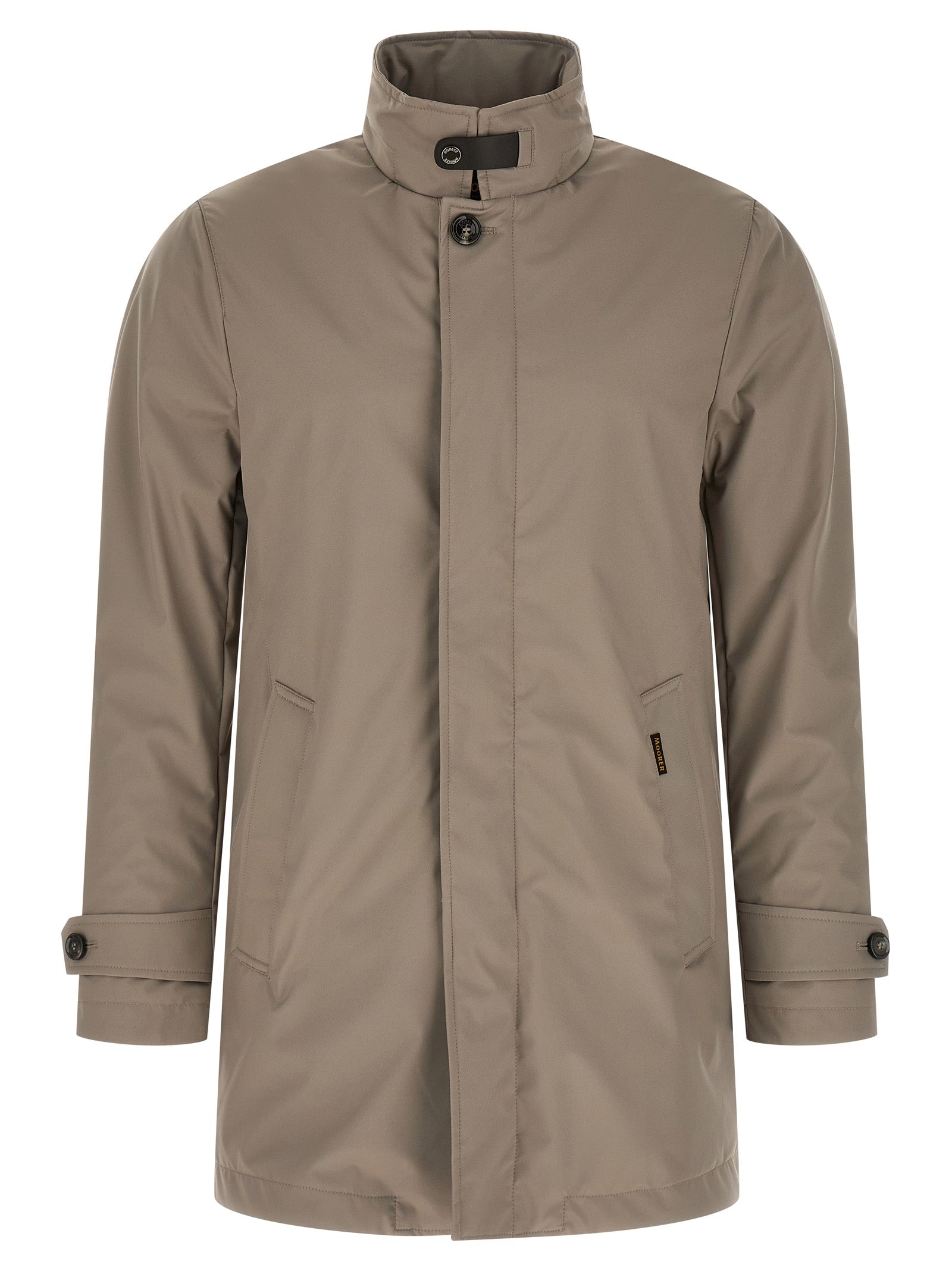 MooRER Graue Shell-Jacke aus Polyester