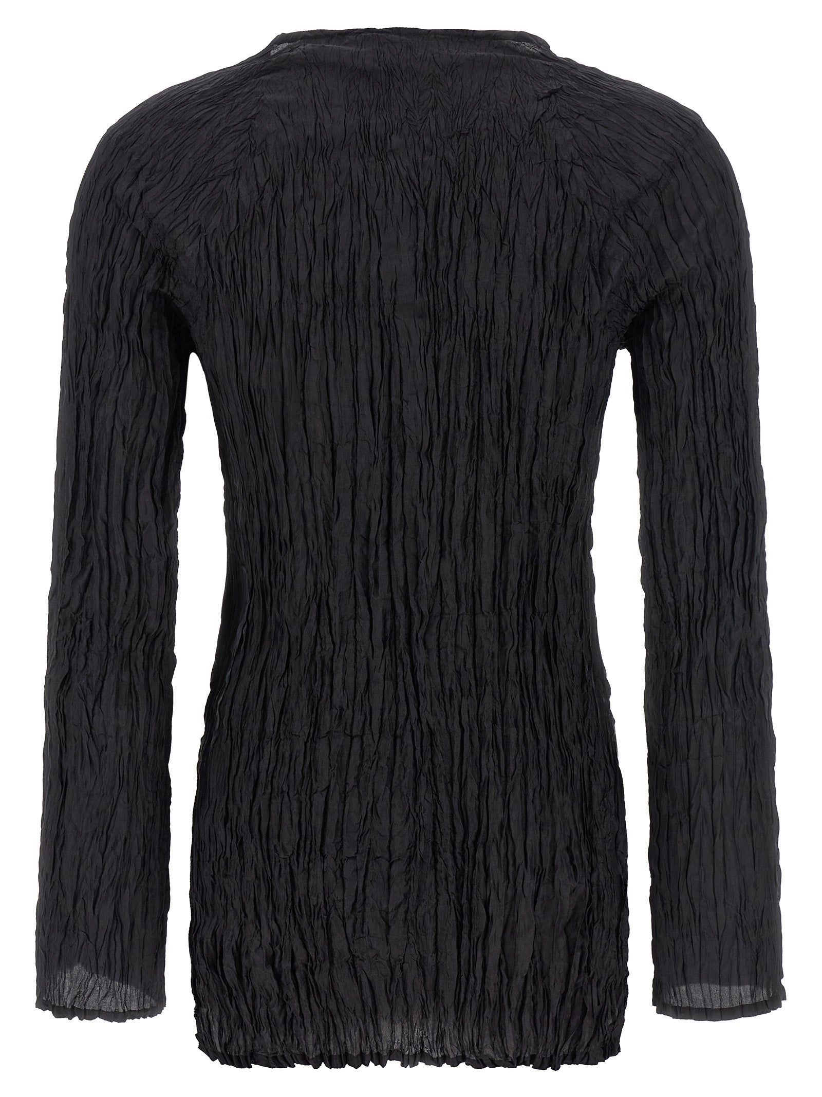 P.A.R.O.S.H. Schwarze Seidenbluse