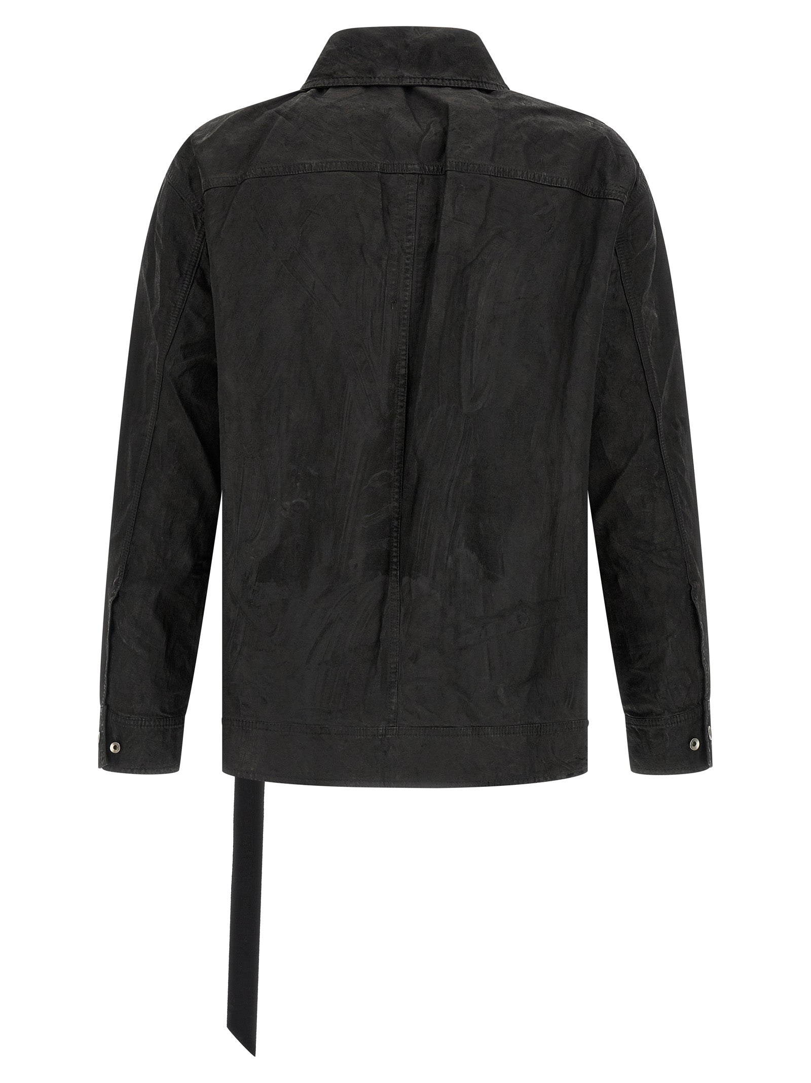 DRKSHDW Schwarze Baumwoll-Denimjacke