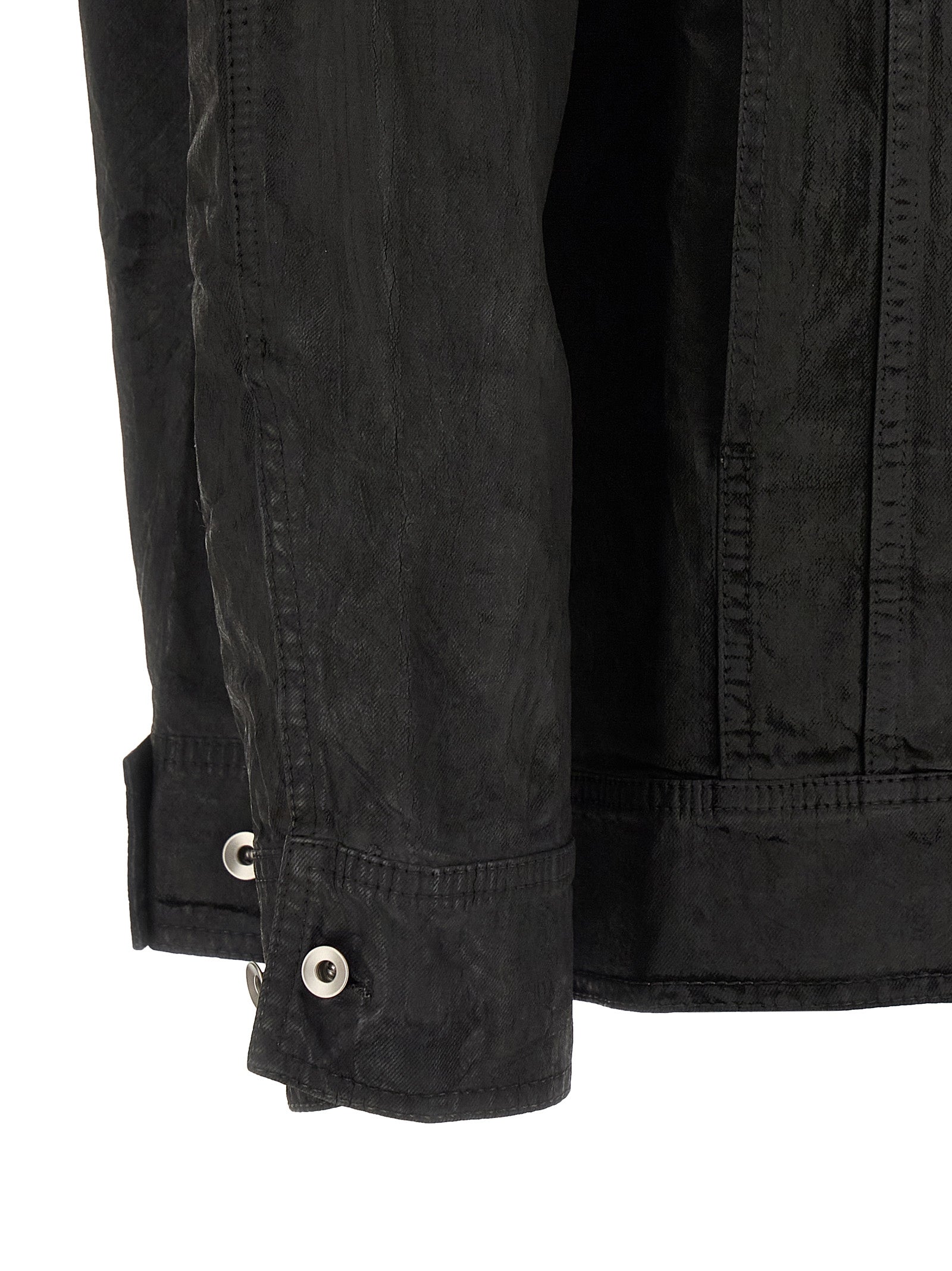 DRKSHDW Schwarze Baumwoll-Denimjacke