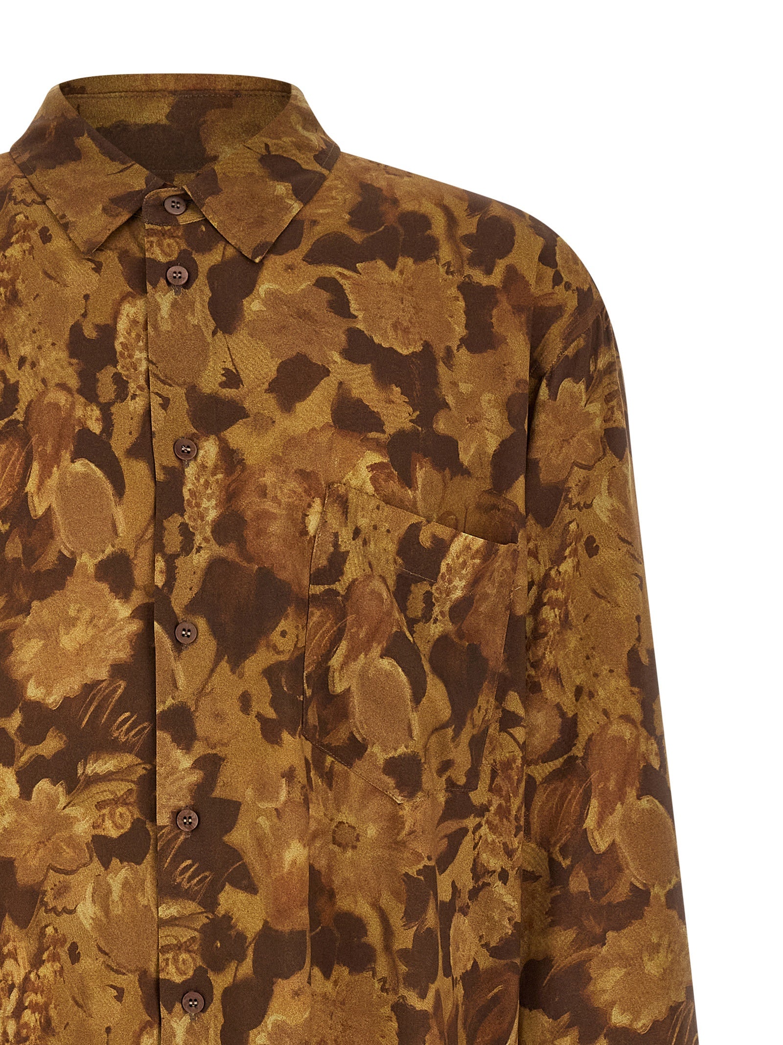 Magliano Braune Viskose-Bluse