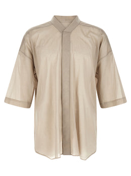 Rick Owens Graue Baumwollbluse