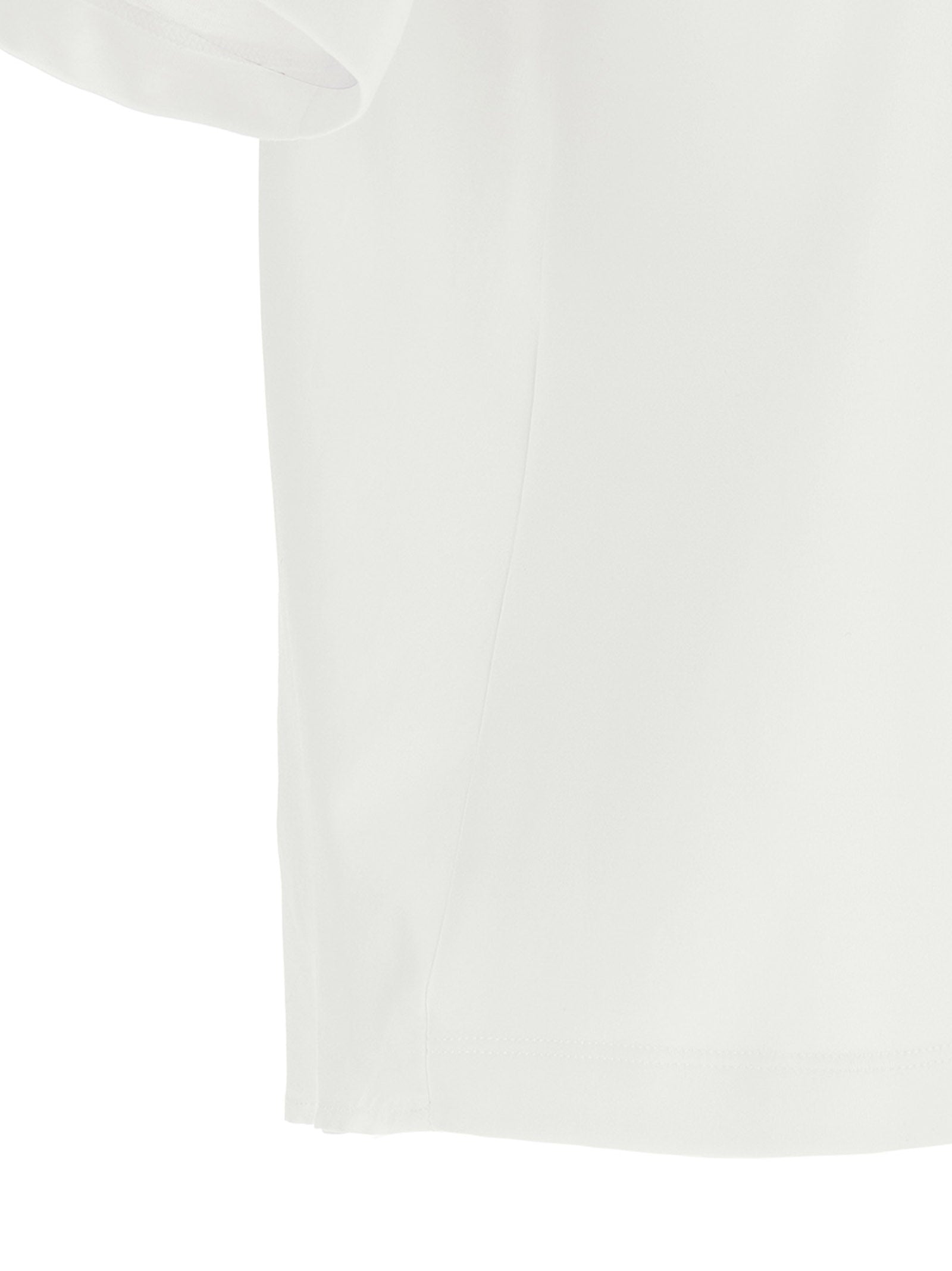 Peserico Weißes Baumwoll-T-Shirt