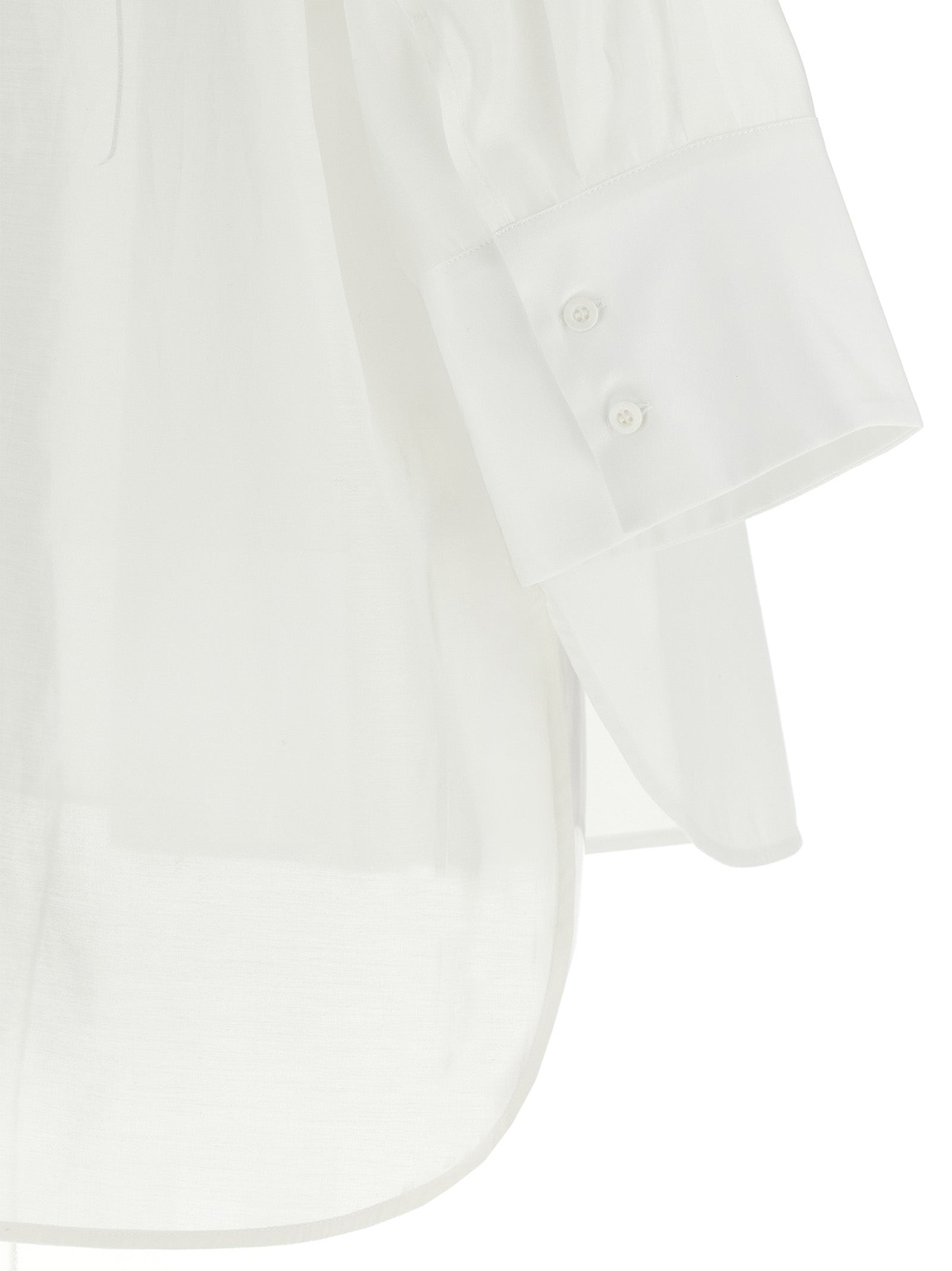 Peserico Weiße Baumwollbluse