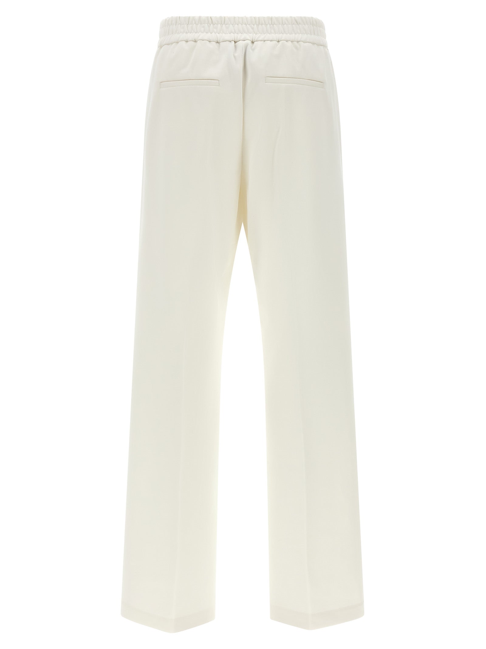 Peserico Weiße Baumwollhose im Casual-Look