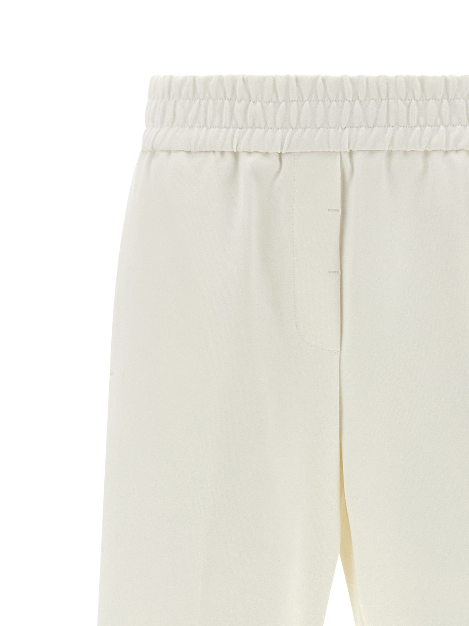 Peserico Weiße Baumwollhose im Casual-Look