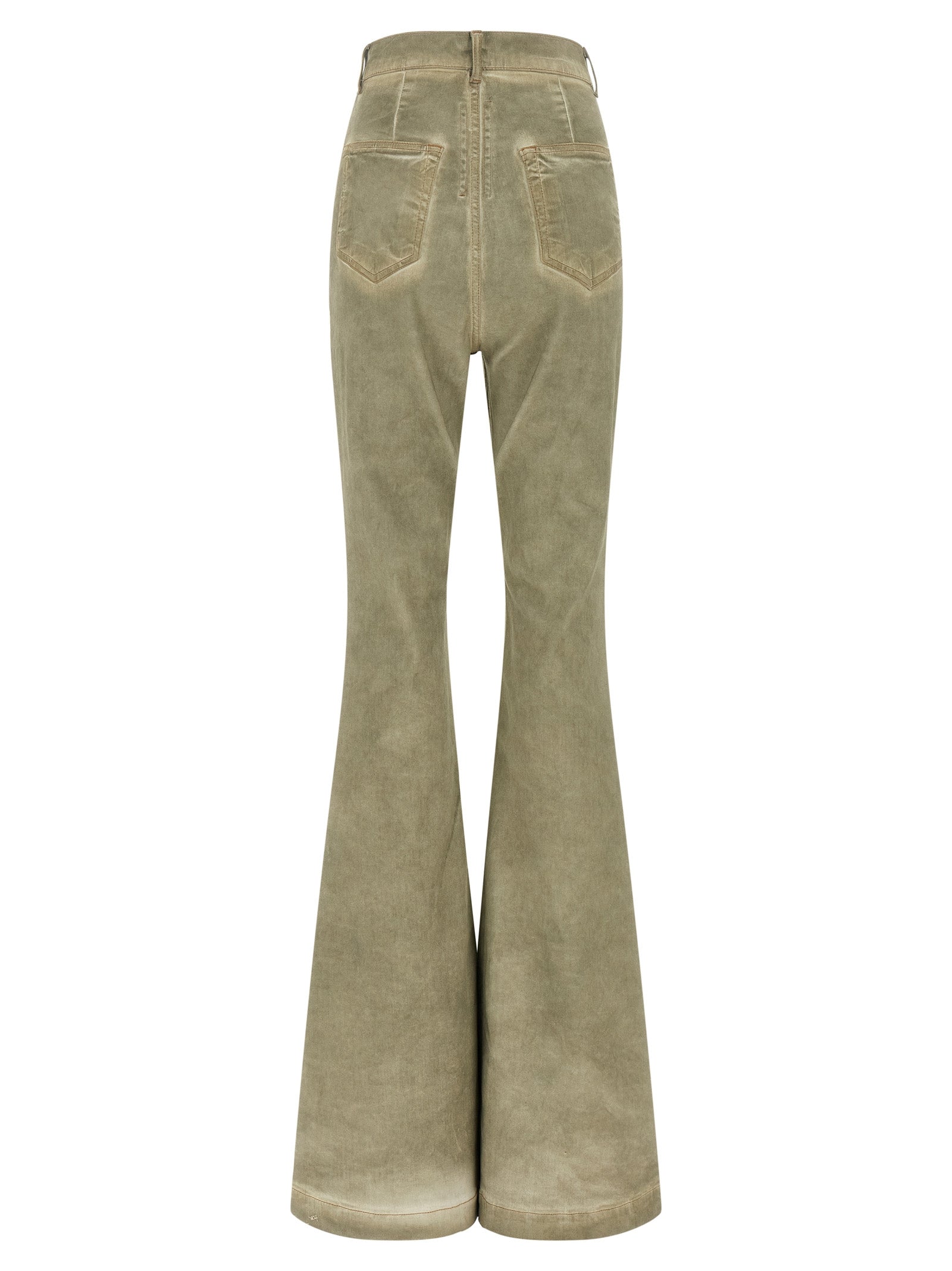 DRKSHDW Beige Baumwoll-Bootcut-Jeans