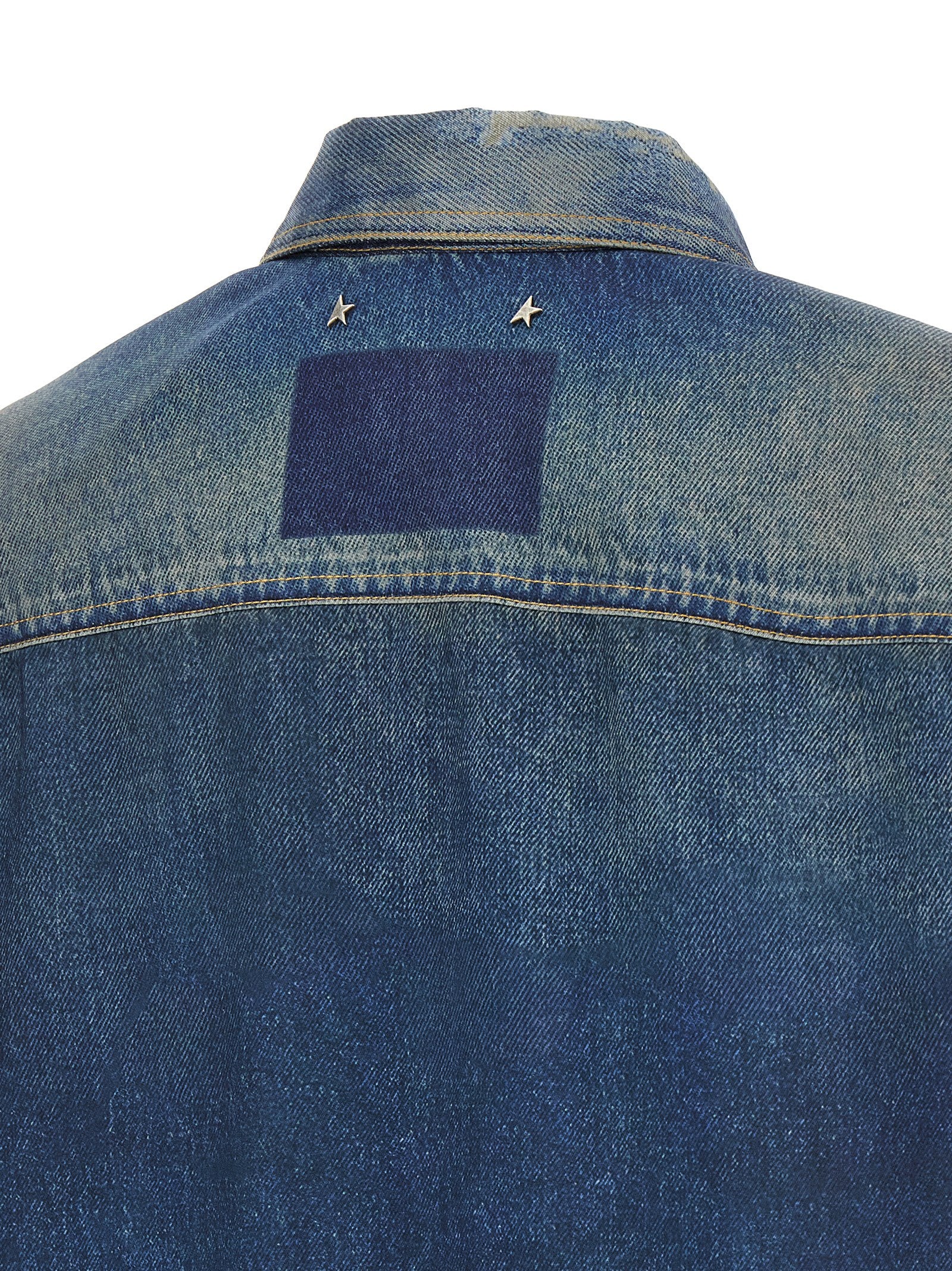 Golden Goose Blaue Polyester-Bluse