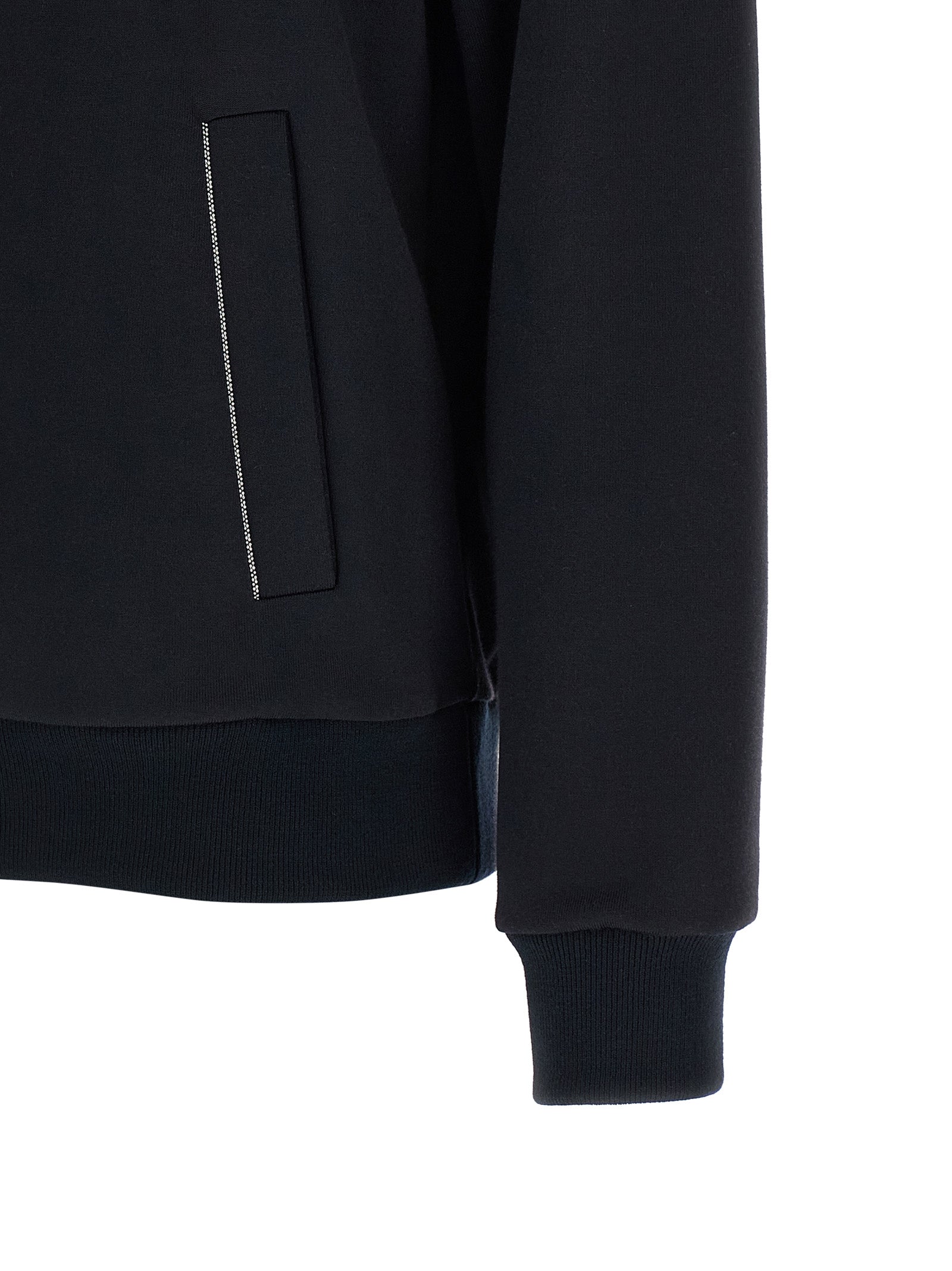 Peserico Blauer Baumwoll-Bomber