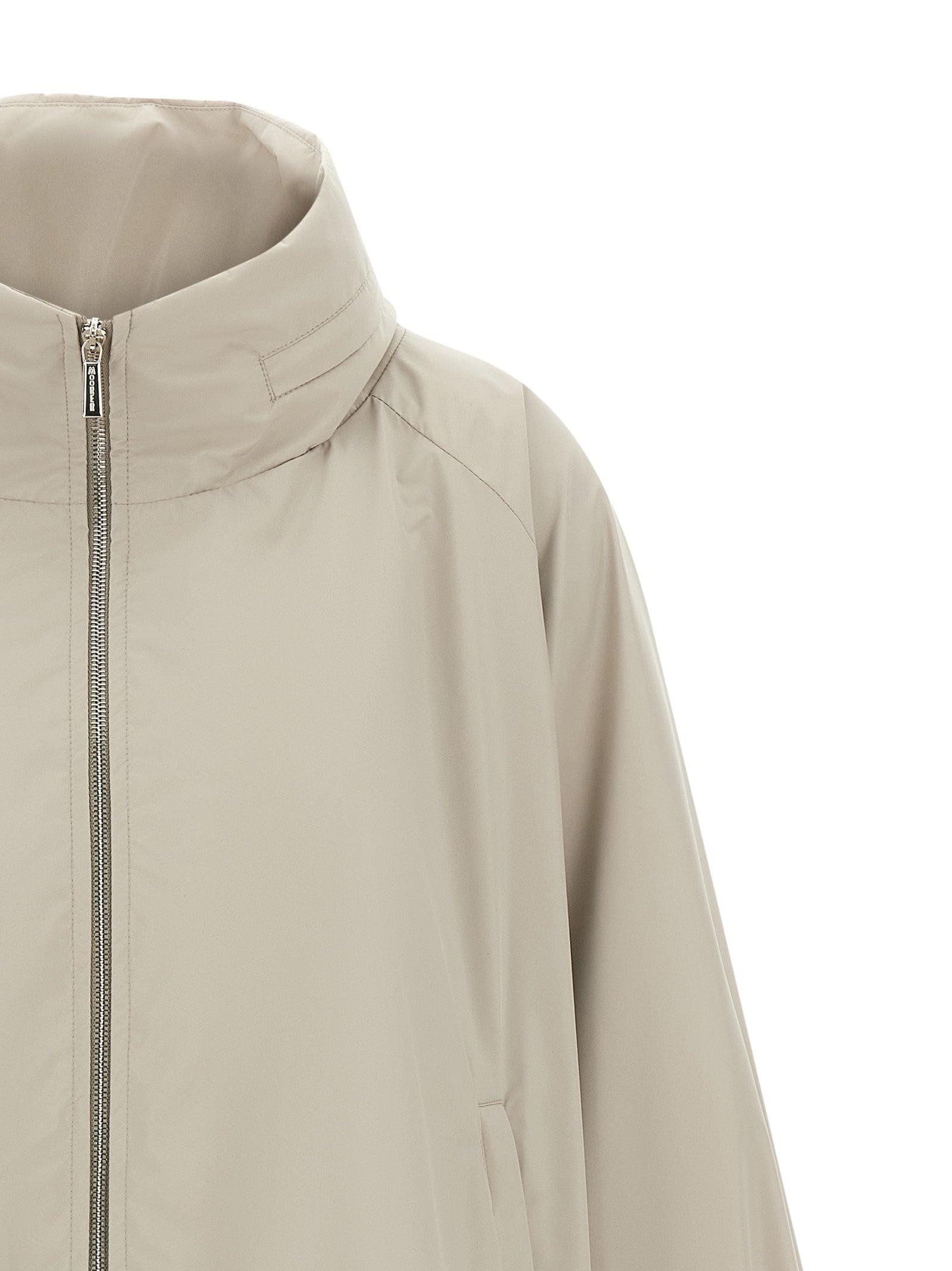 MooRER Graue Shell-Jacke aus Polyester