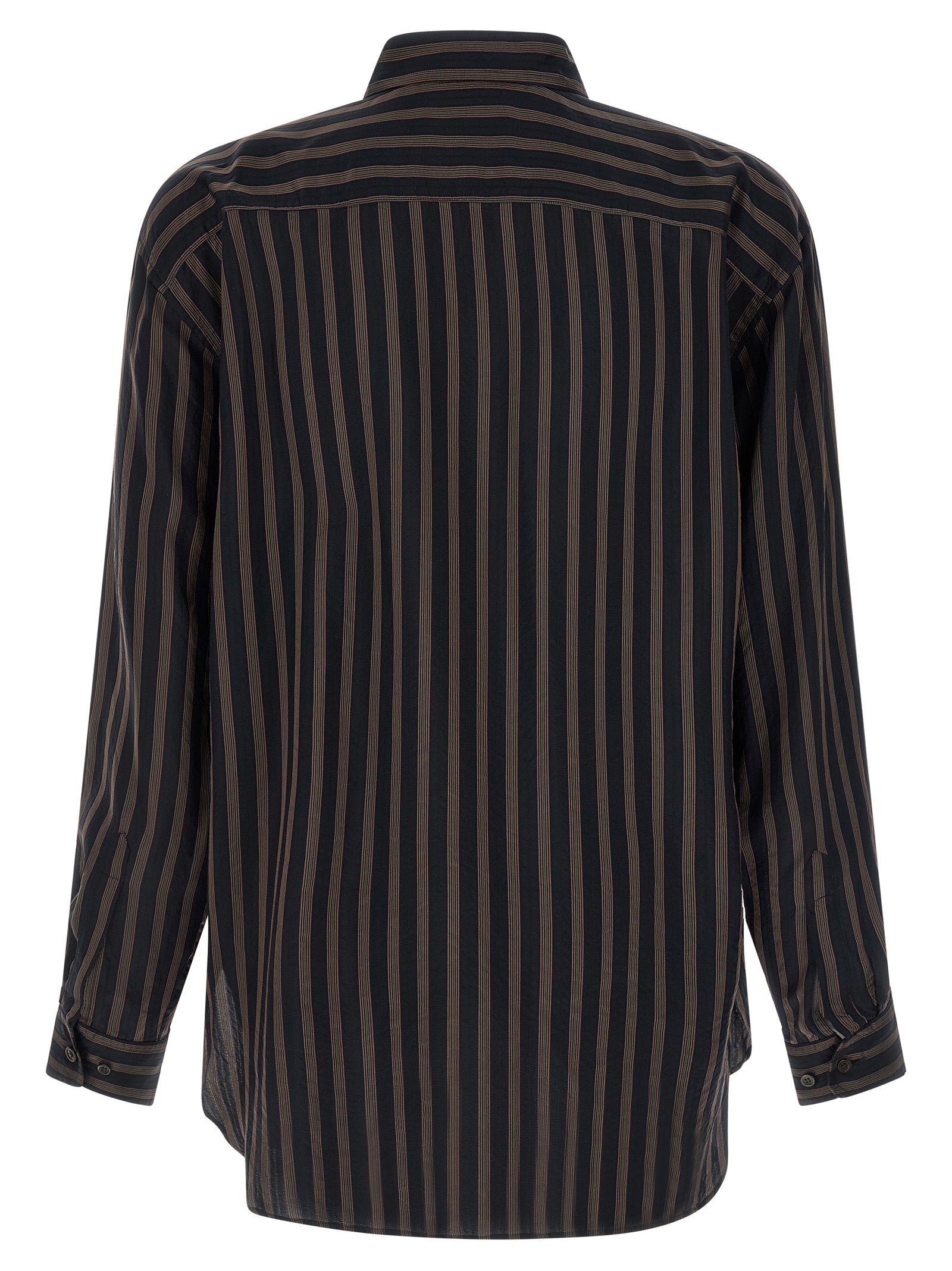 Dries Van Noten Schwarze Kupferbluse