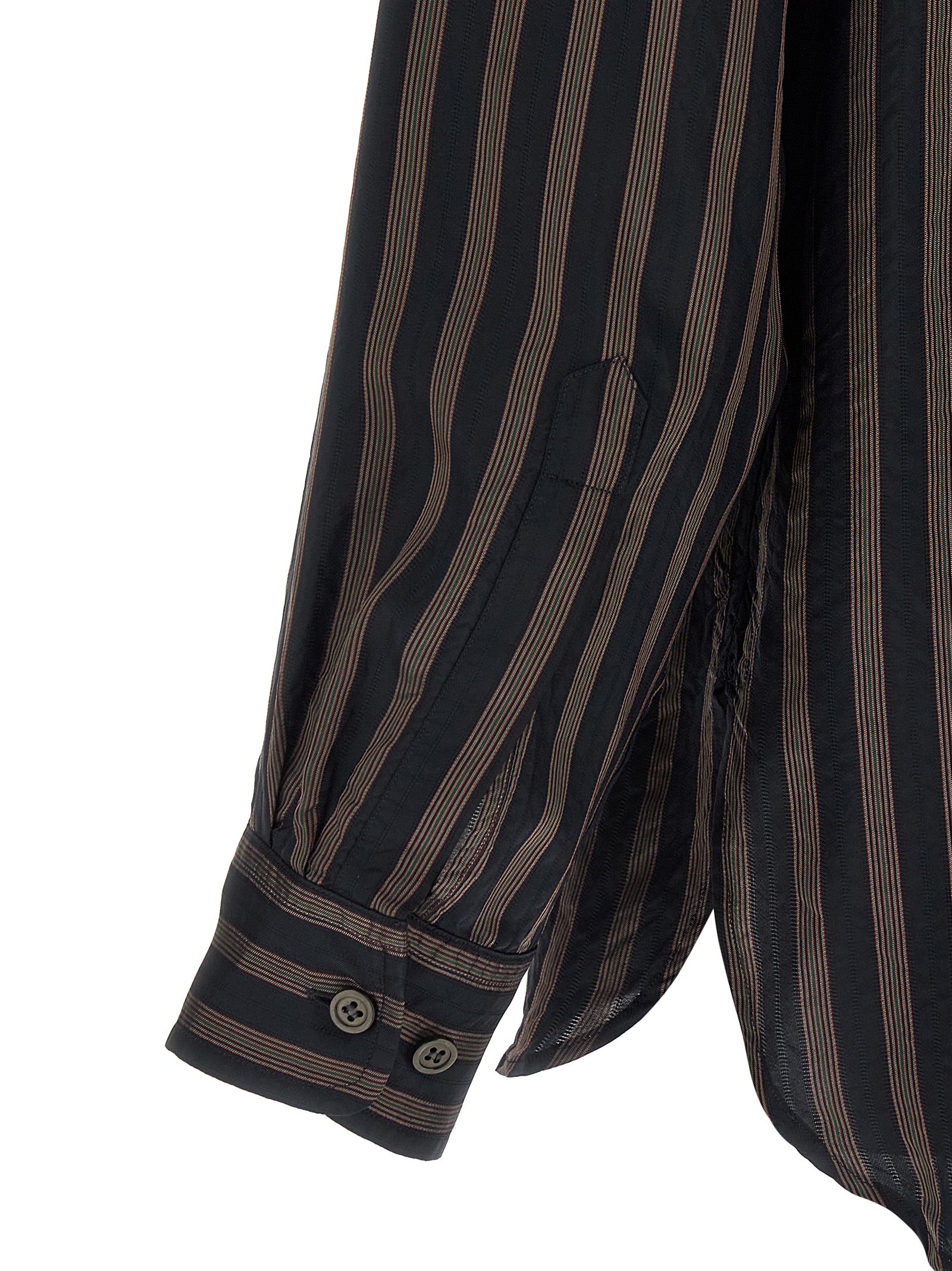 Dries Van Noten Schwarze Kupferbluse