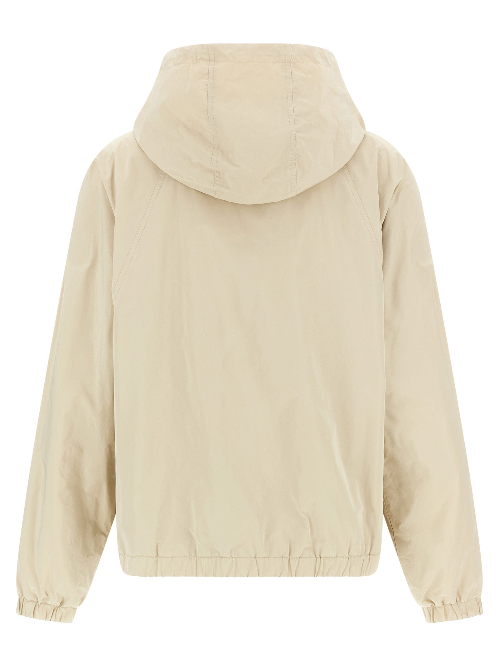 Peserico Beige Polyester Shell Jacke