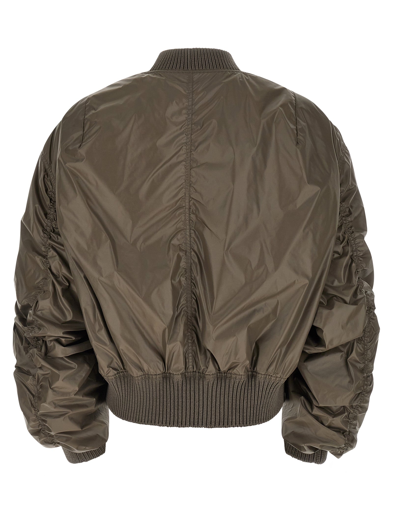 Rick Owens Grauer Nylon-Bomber