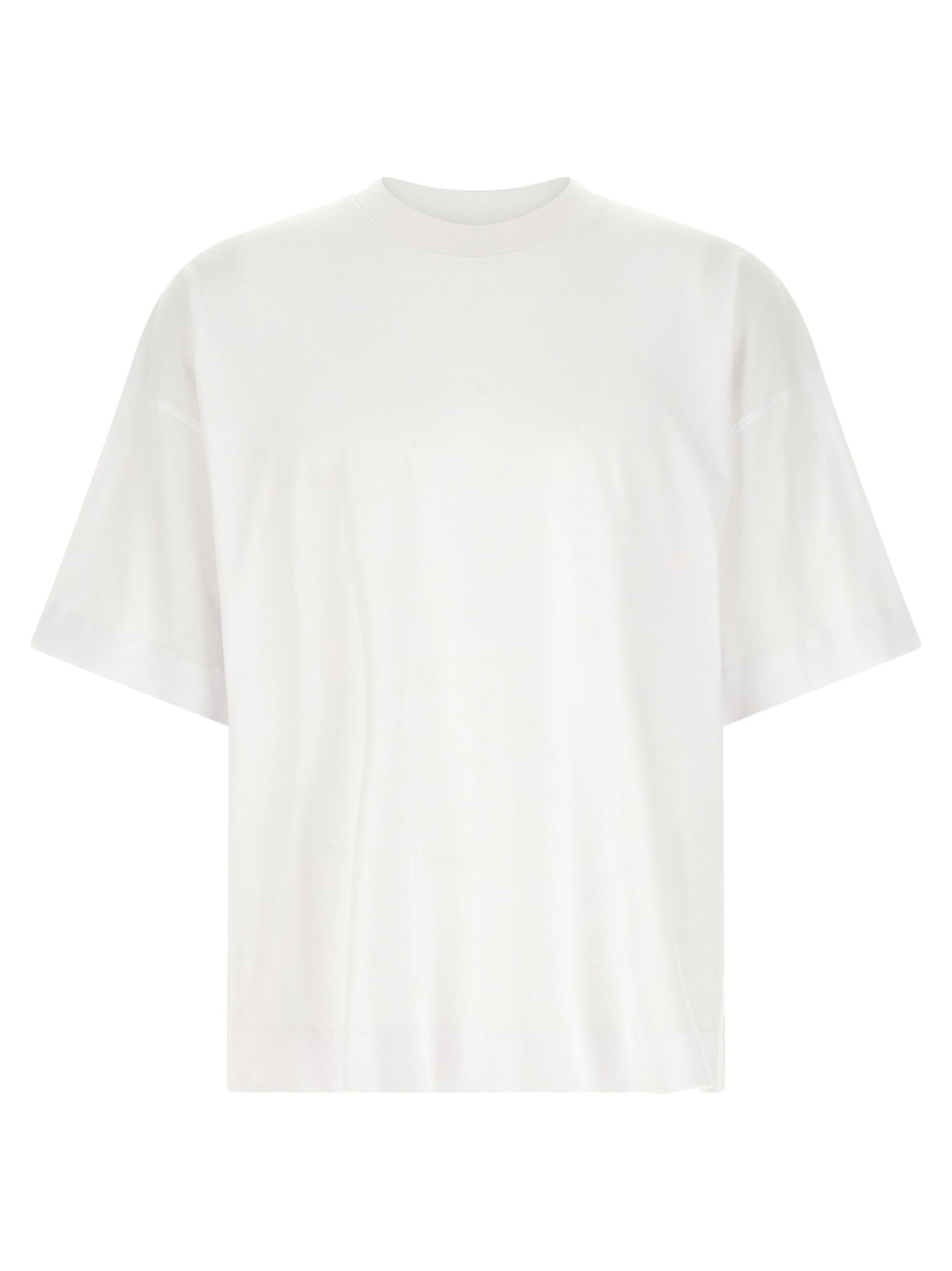 Dries Van Noten Weißes Baumwoll-T-Shirt