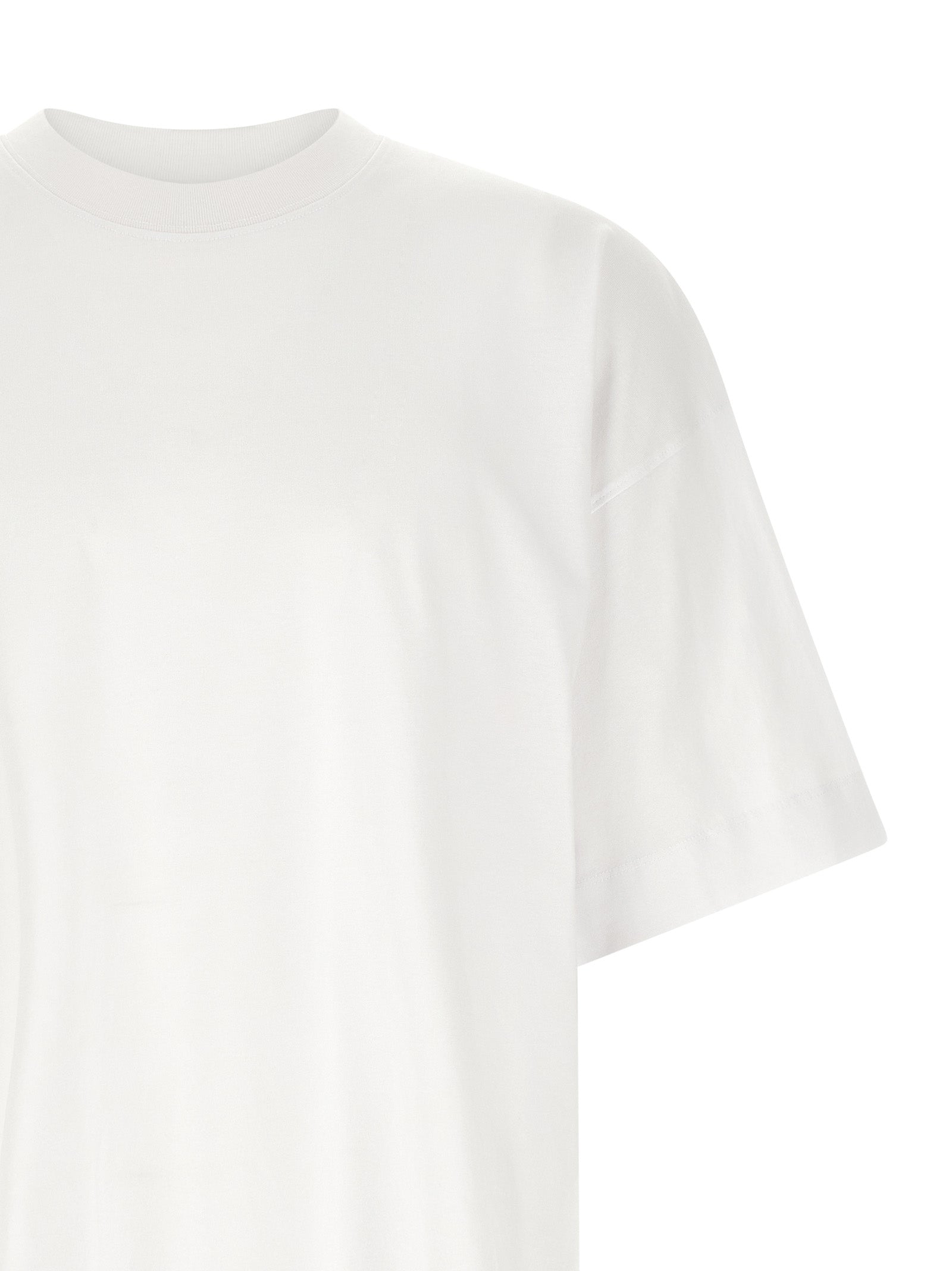 Dries Van Noten Weißes Baumwoll-T-Shirt