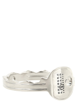MM6 Maison Margiela Armband aus Messing mit Silber-Finish