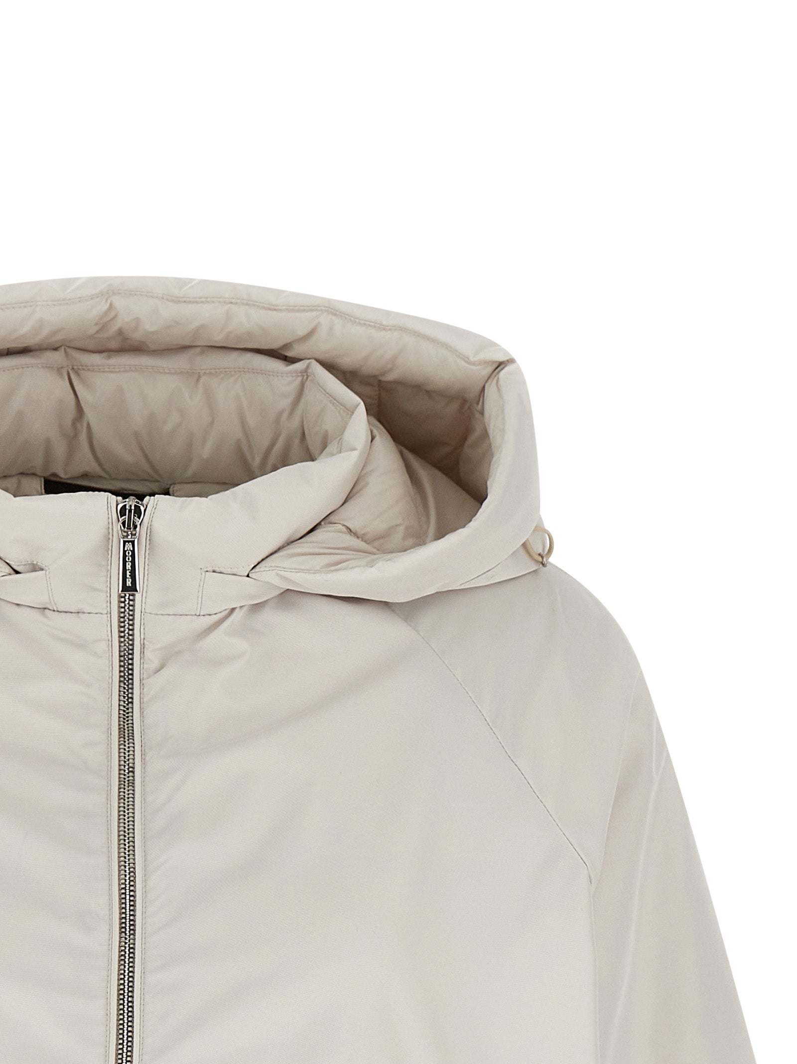 MooRER Beige Polyester Shell Jacke