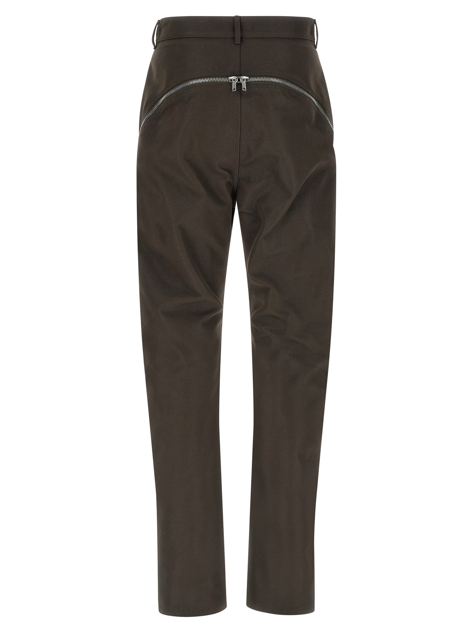 Rick Owens Braune Baumwollhose für die Freizeit