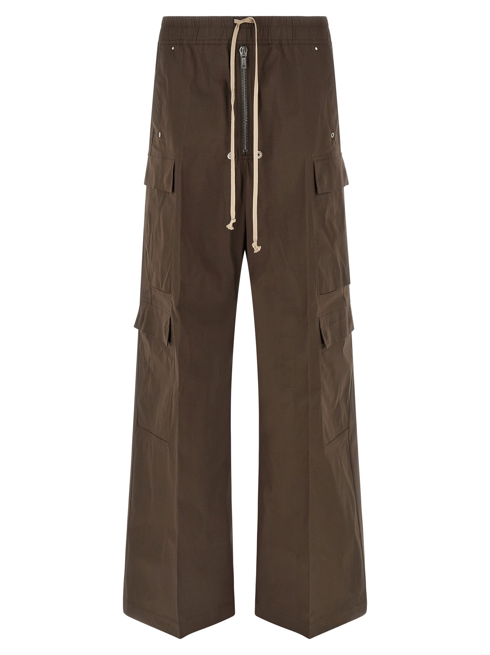 Rick Owens Braune Cargohose aus Baumwolle